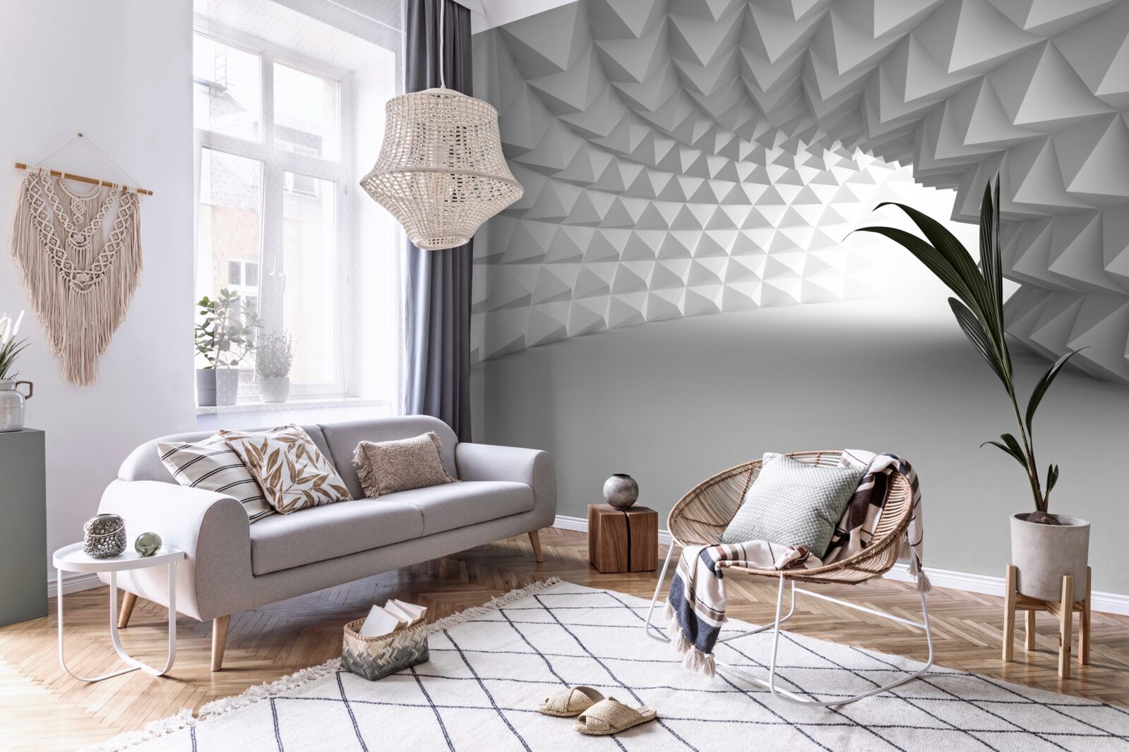 Fototapeta tunel 3d