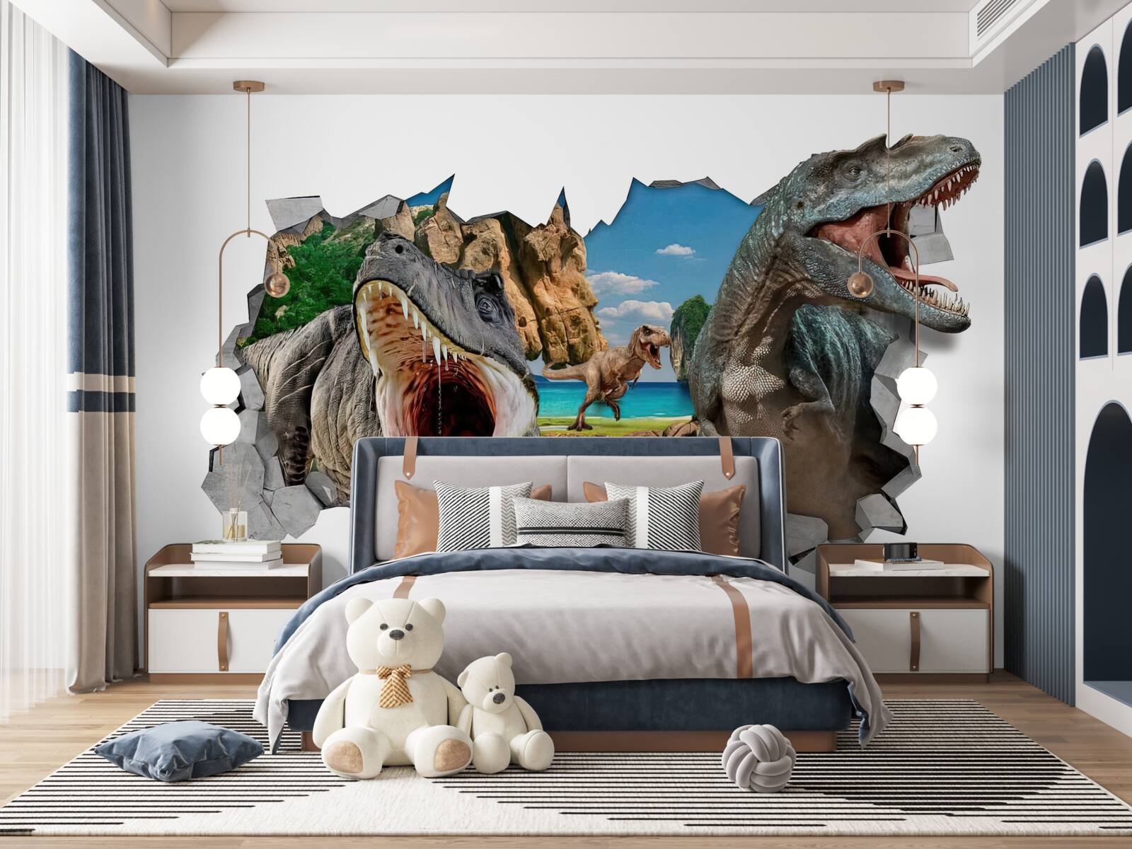Fototapeta figurka, dinozaur i gry