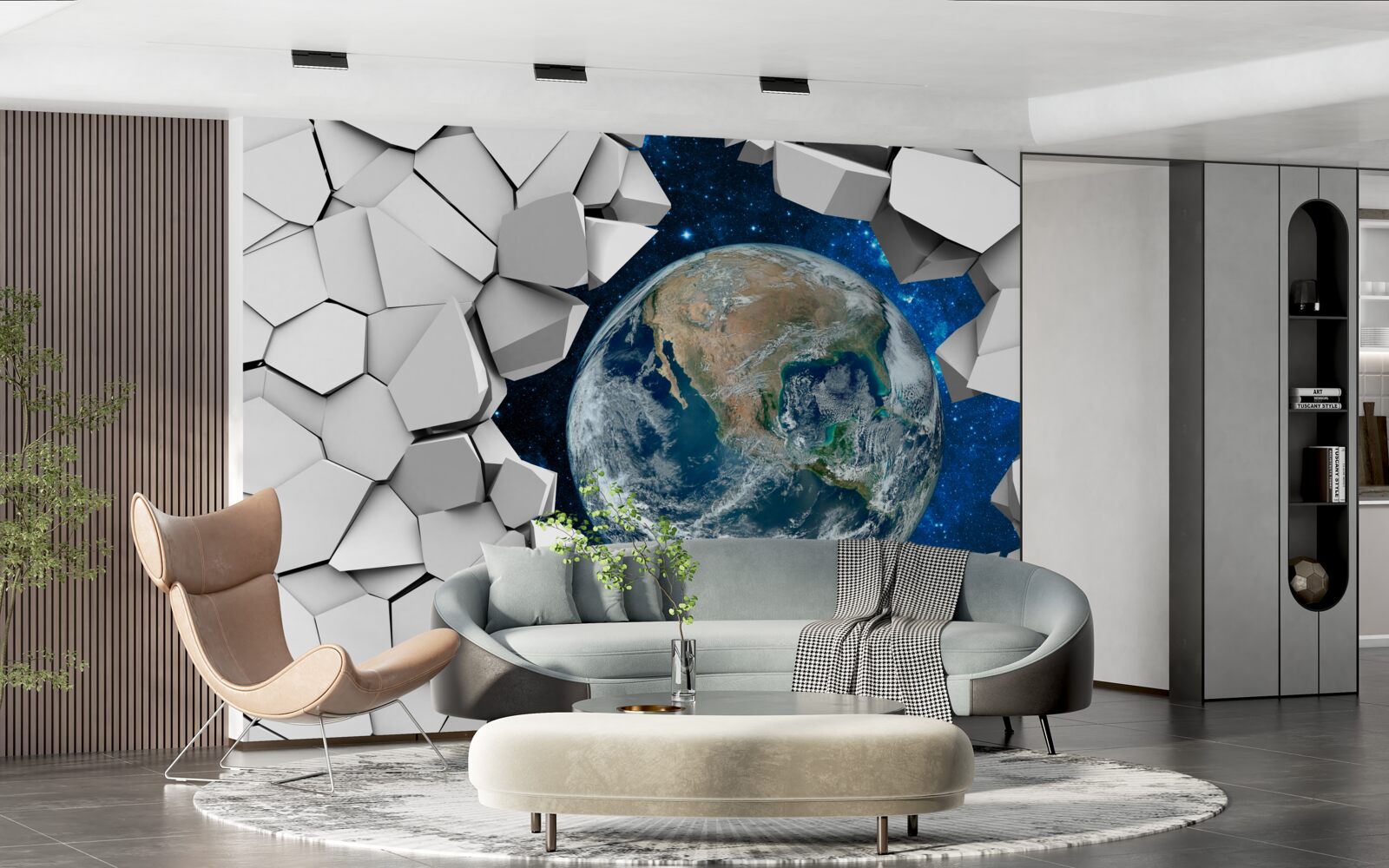 Fototapeta ziemia jest trzecią planetą