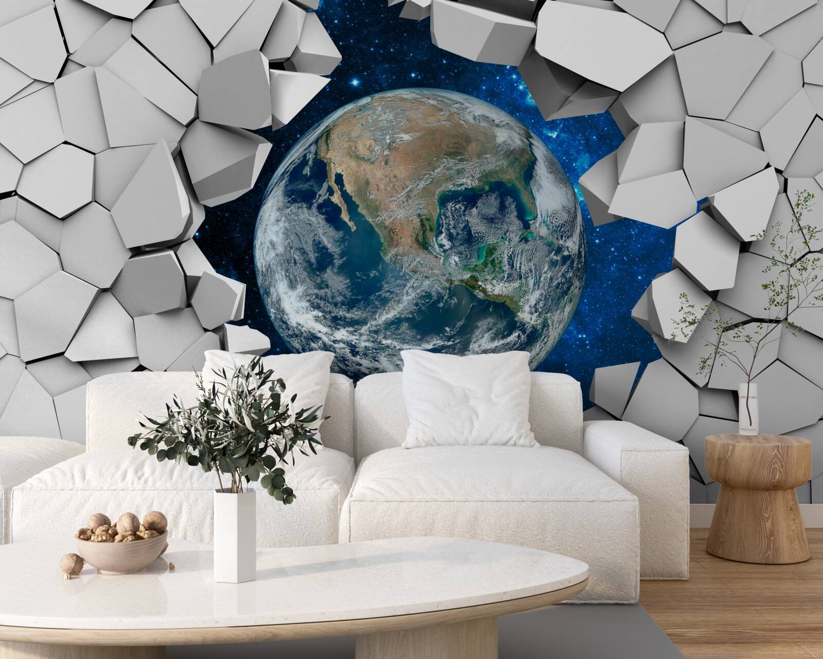 Fototapeta ziemia jest trzecią planetą