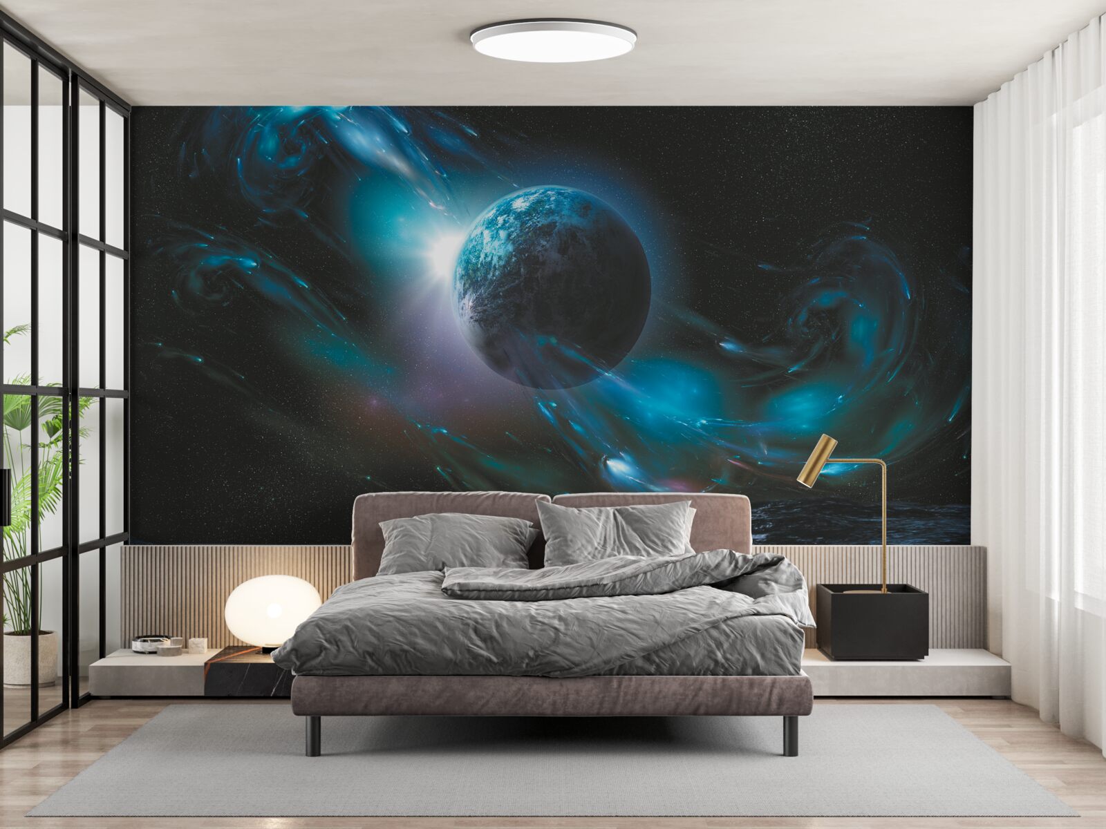 Fototapeta przestrzeń astronomiczna, obiekt kosmiczny i wszechświat