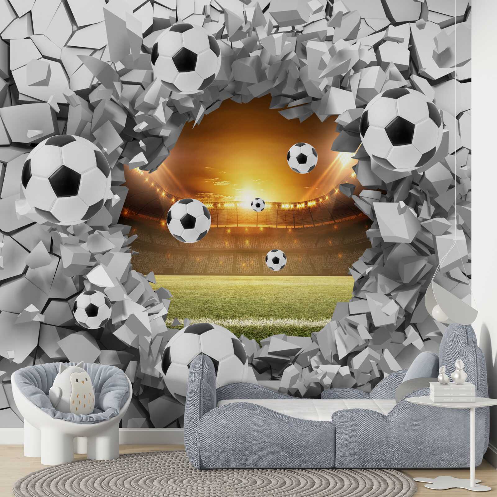Fototapeta kule 3d i pojemnik