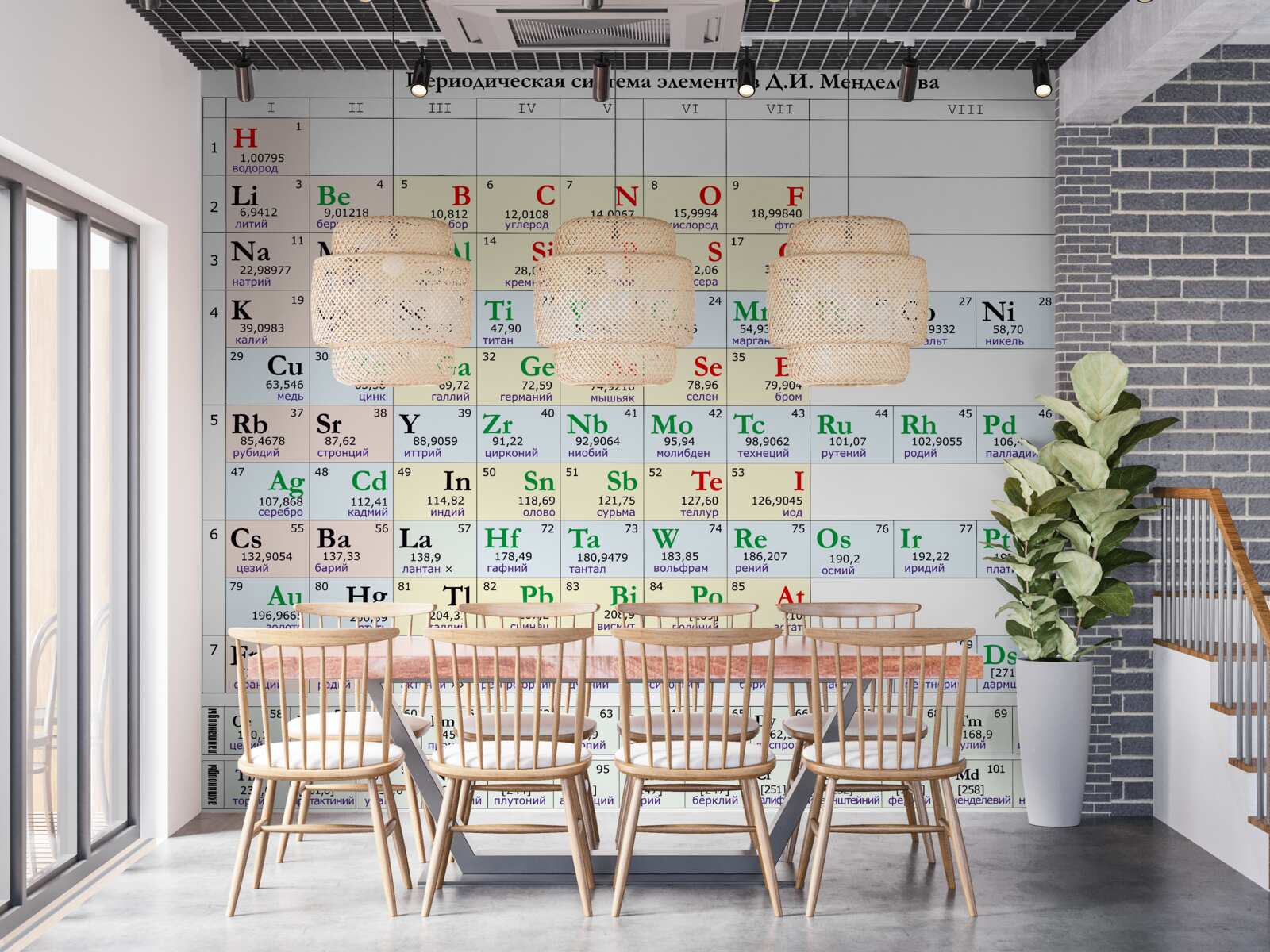 Fototapeta układ okresowy pierwiastków chemicznych