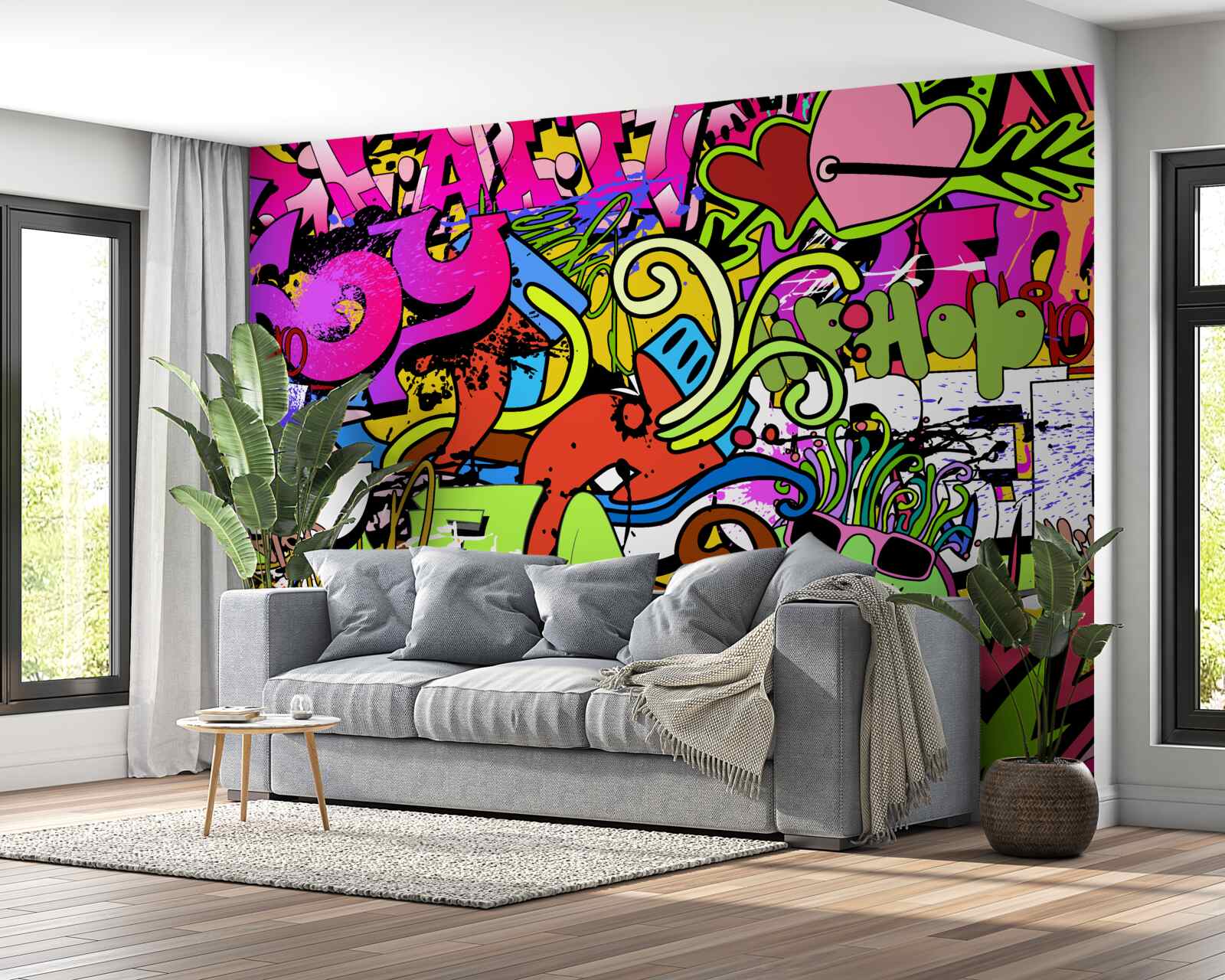Fototapeta graffiti na ulicach