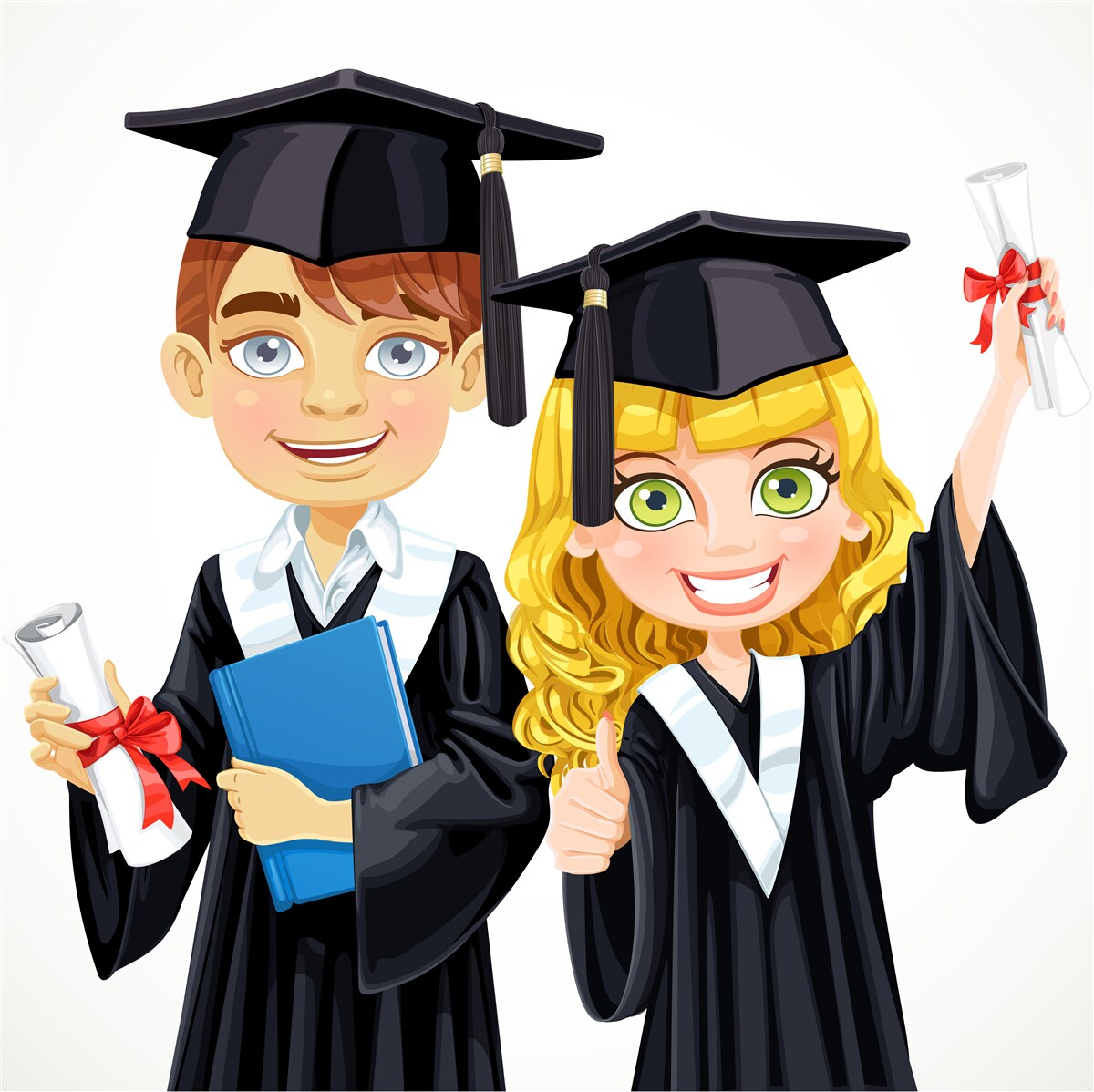 Fototapeta absolwenci-studenci