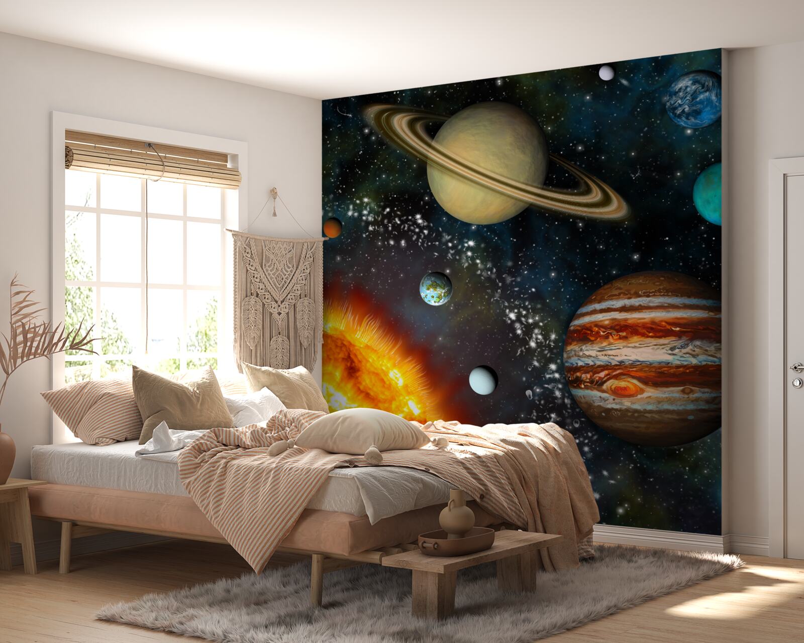 Fototapeta planety krążące wokół słońca