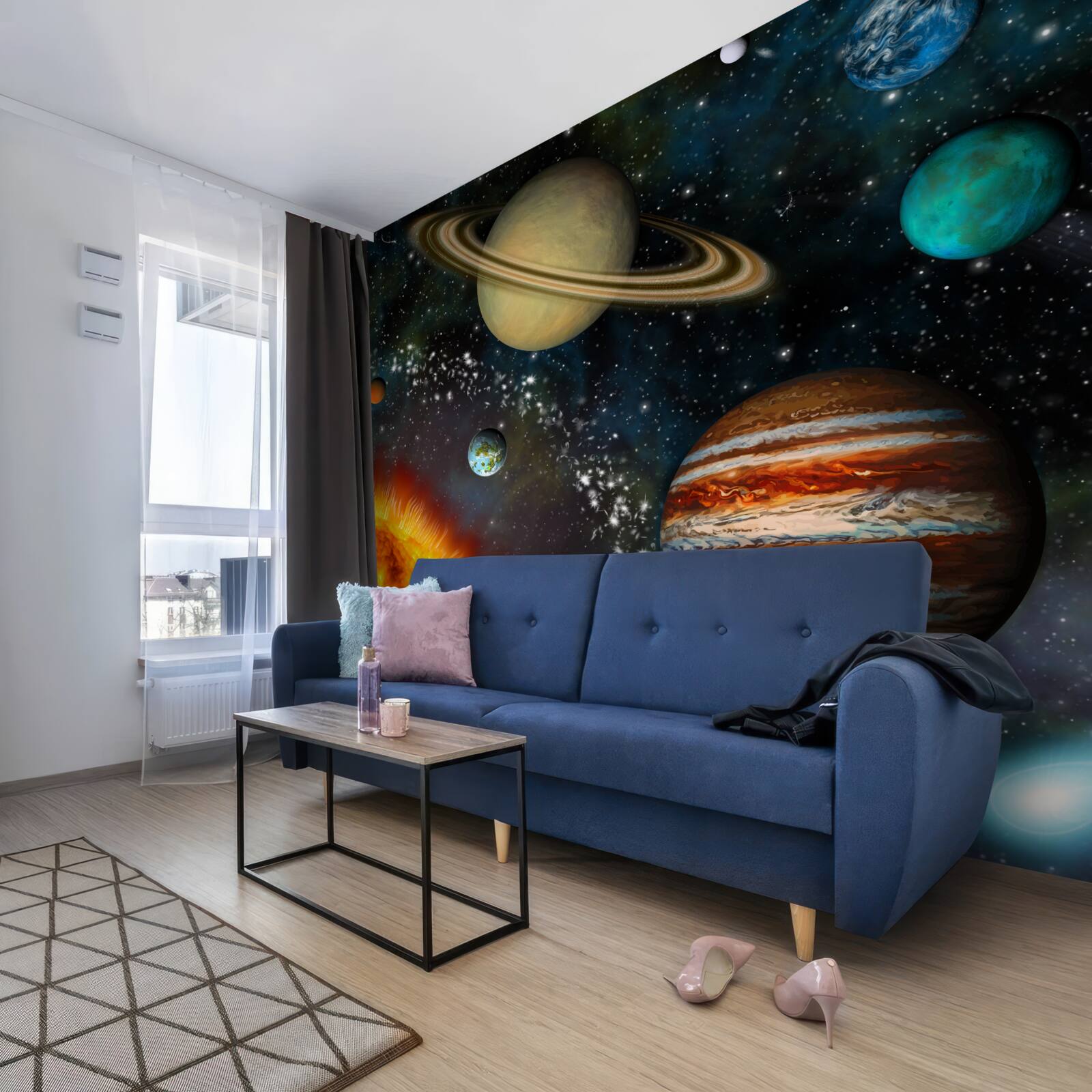 Fototapeta planety krążące wokół słońca