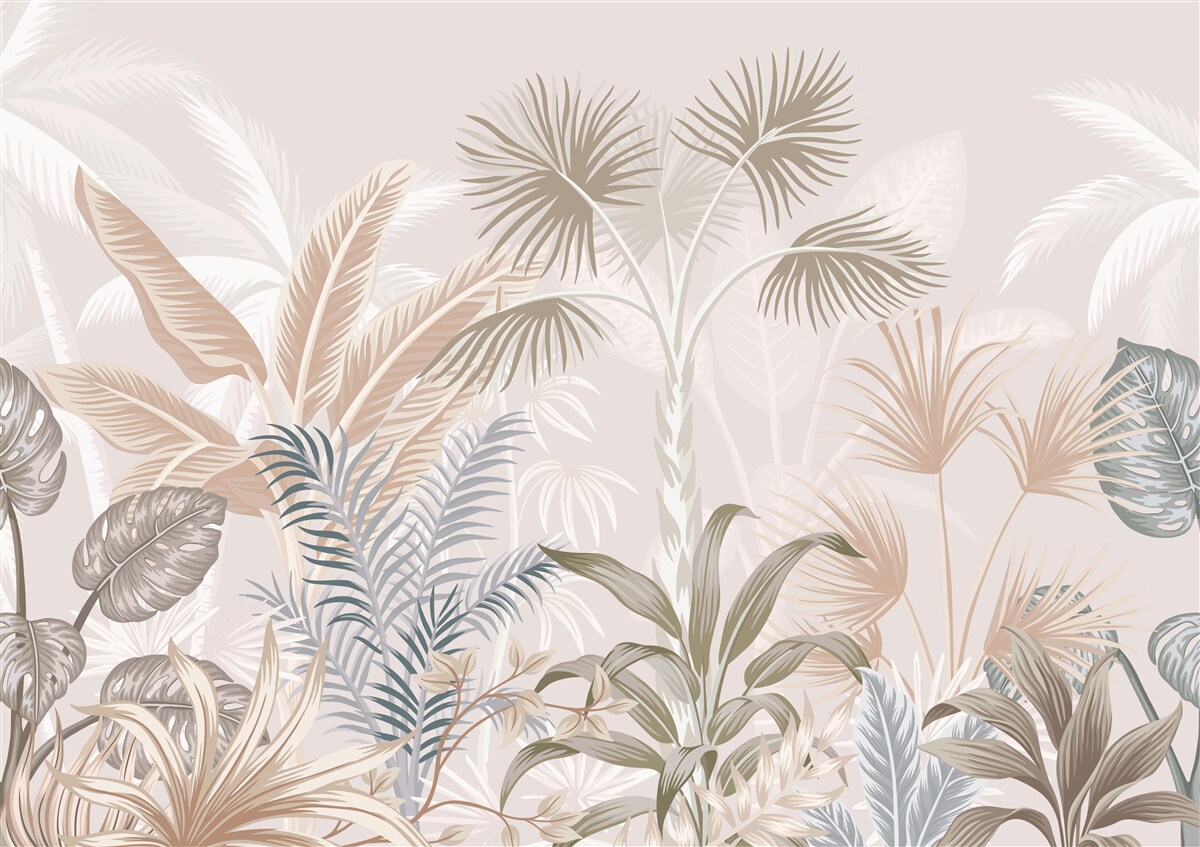Fototapeta różnorodna flora regionów tropikalnych