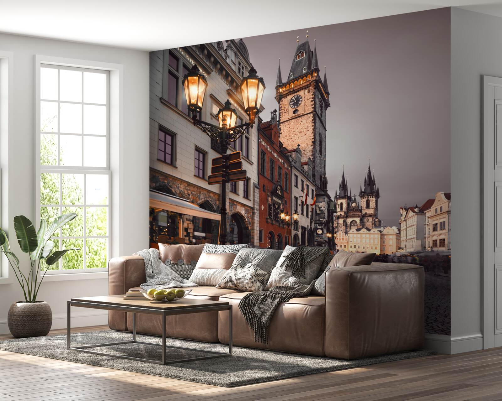 Fototapeta rynek krakowski wieczorem