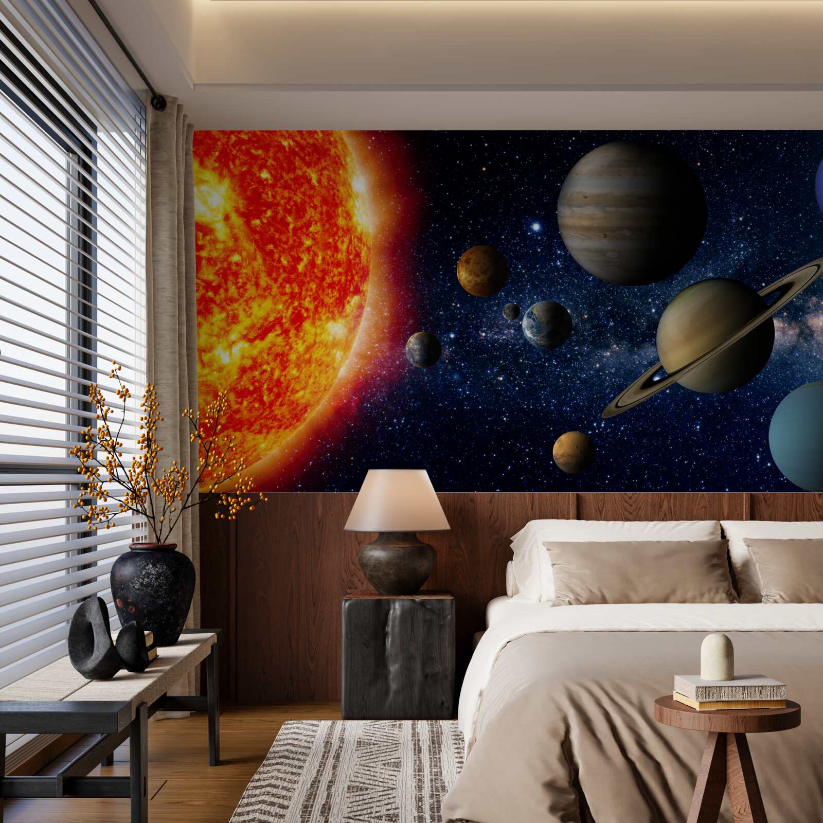 Fototapeta planety krążące wokół słońca