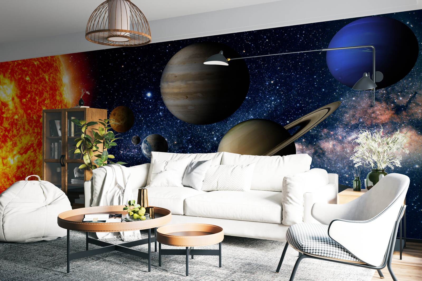 Fototapeta planety krążące wokół słońca