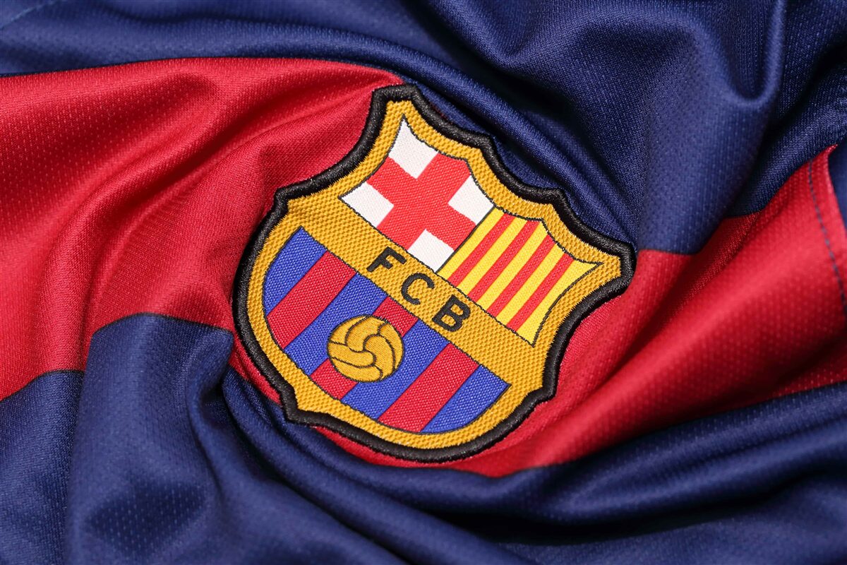 Fototapeta godło klubu piłkarskiego barcelony
