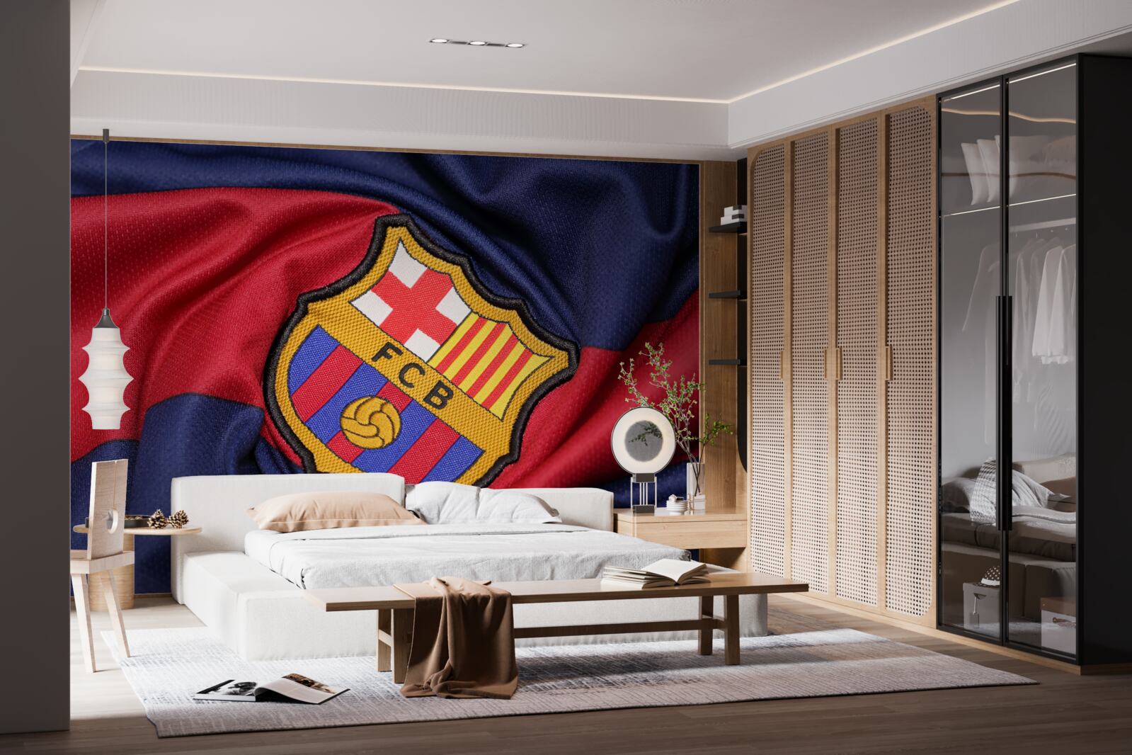 Fototapeta godło klubu piłkarskiego barcelony
