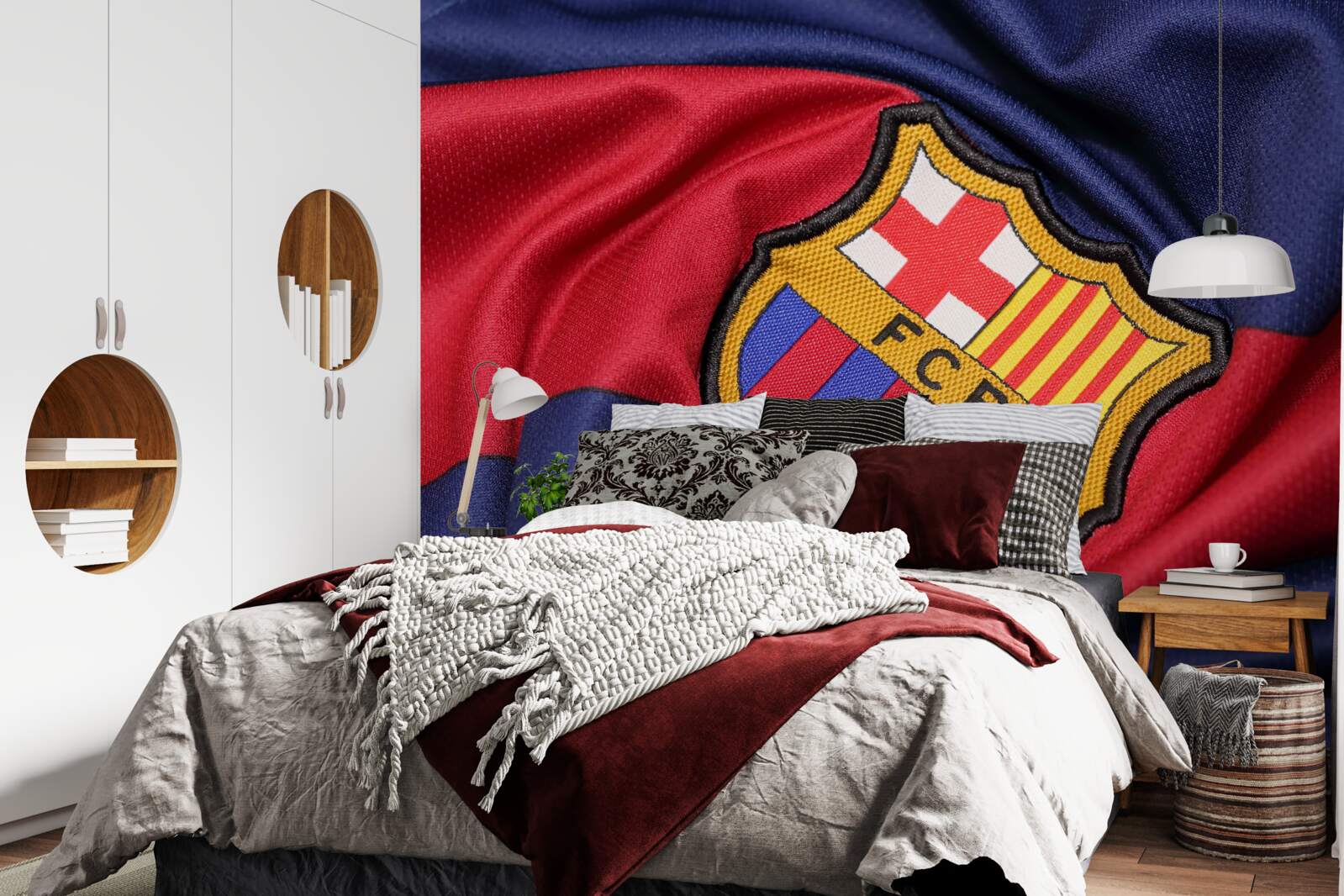Fototapeta godło klubu piłkarskiego barcelony