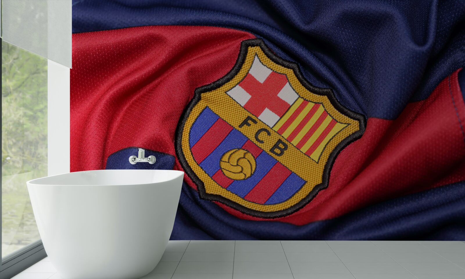 Fototapeta godło klubu piłkarskiego barcelony