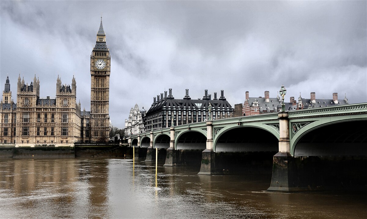Fototapeta most londyński nad tamizą