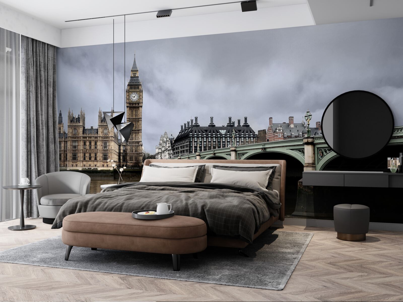 Fototapeta most londyński nad tamizą