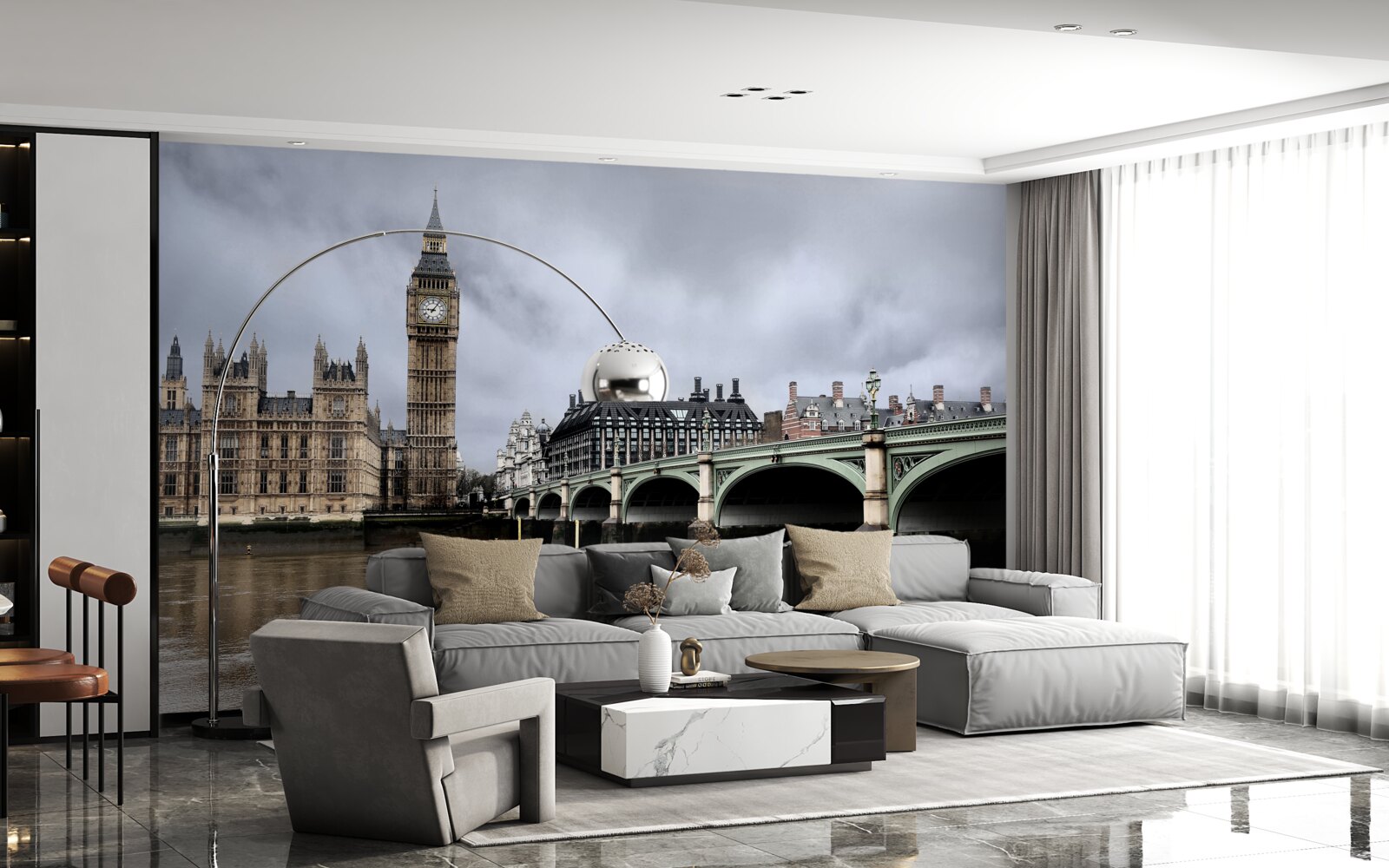 Fototapeta most londyński nad tamizą