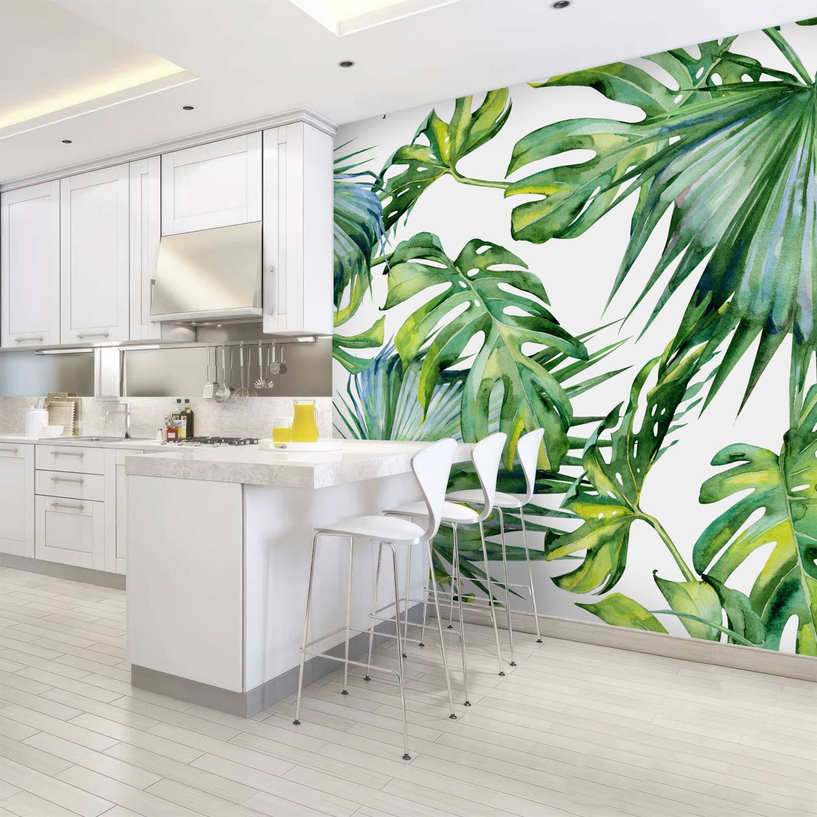Fototapeta monstera opuszcza tropiki