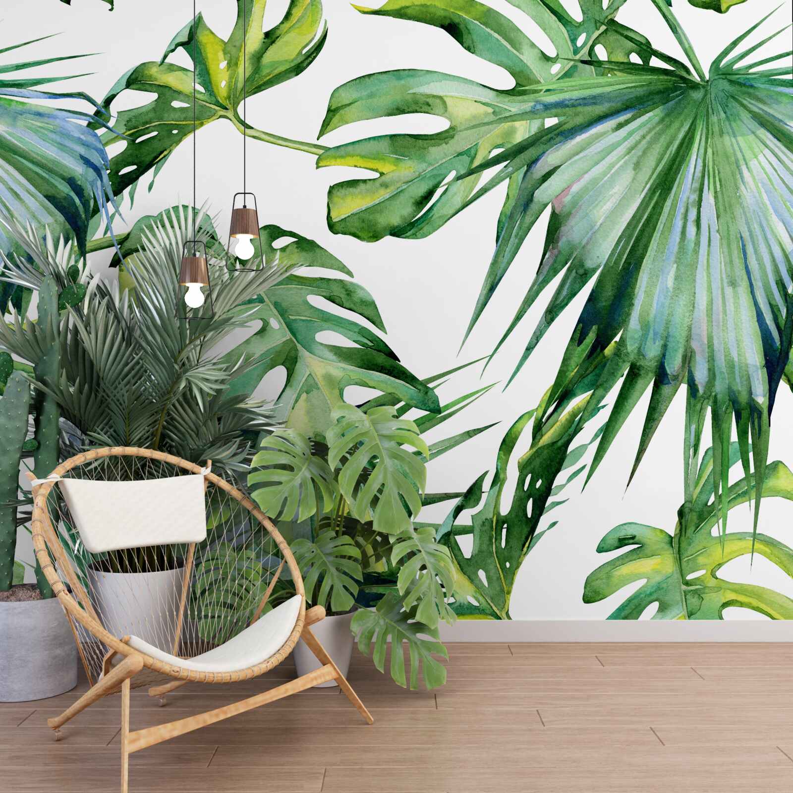 Fototapeta monstera opuszcza tropiki