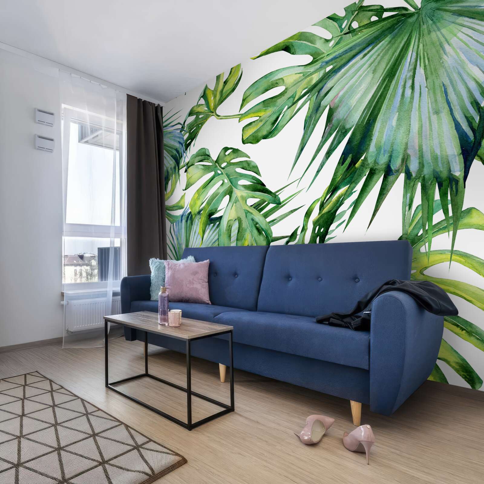 Fototapeta monstera opuszcza tropiki