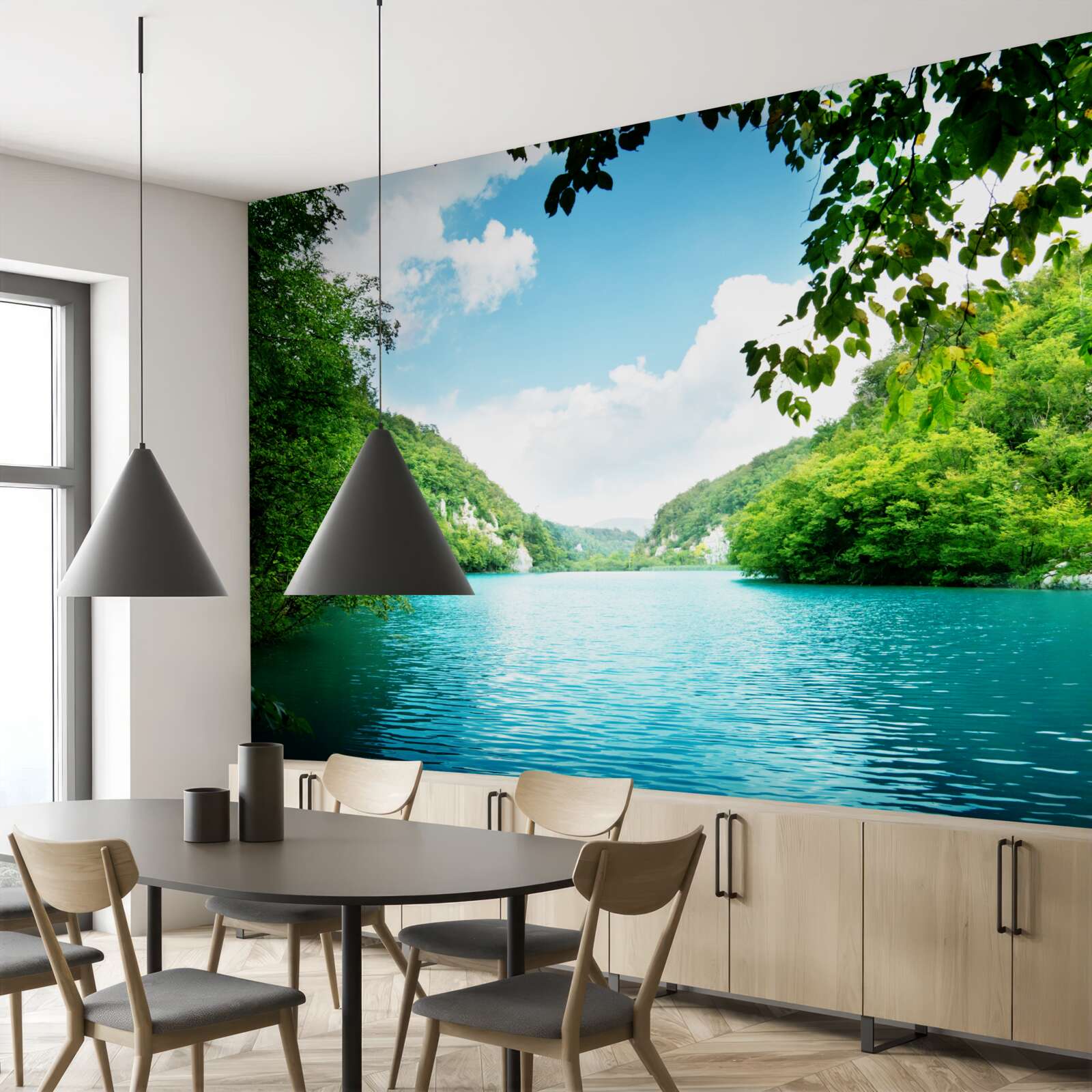 Fototapeta lazurowe wody i szmaragdowe wyspy