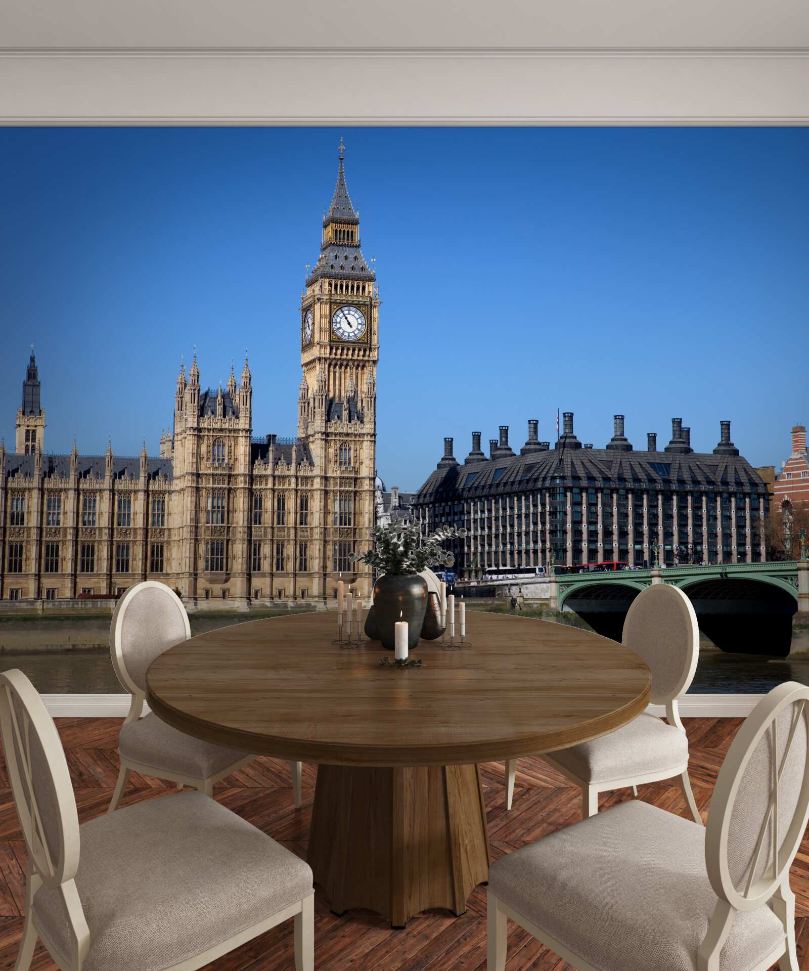 Fototapeta parlament i big ben znajdują się w anglii