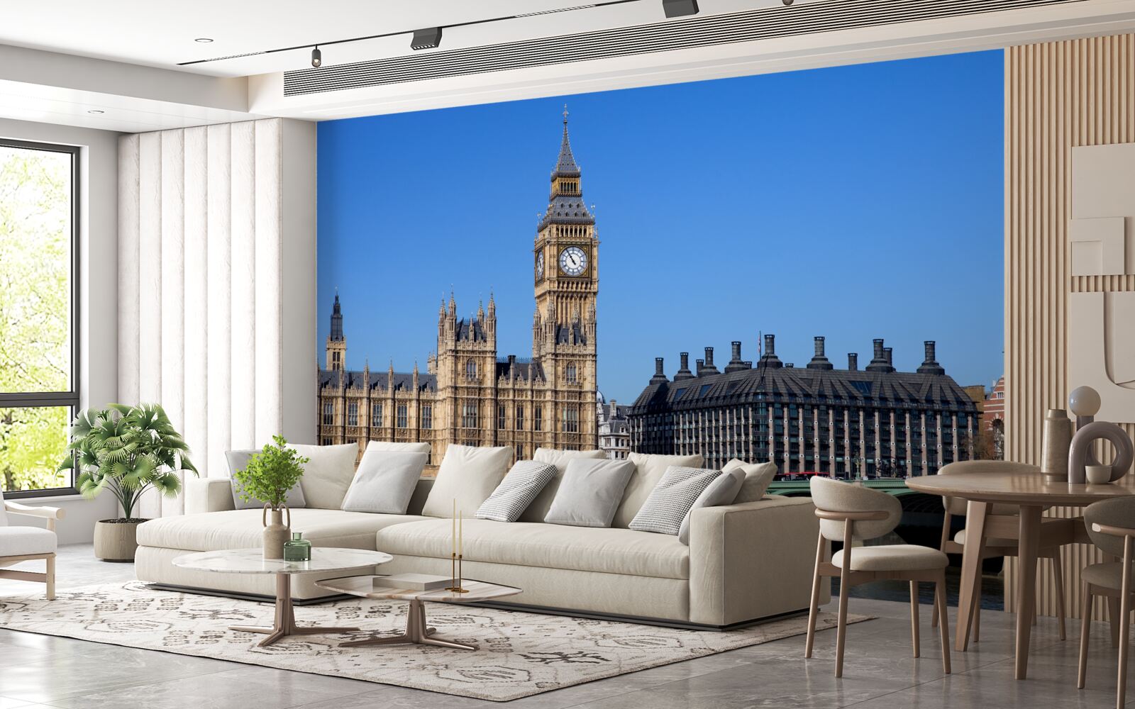 Fototapeta parlament i big ben znajdują się w anglii