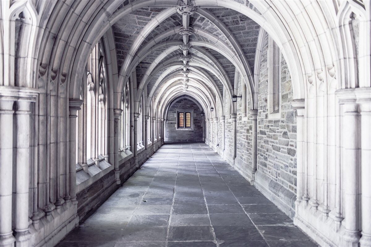 Fototapeta architektoniczne elementy pasażu