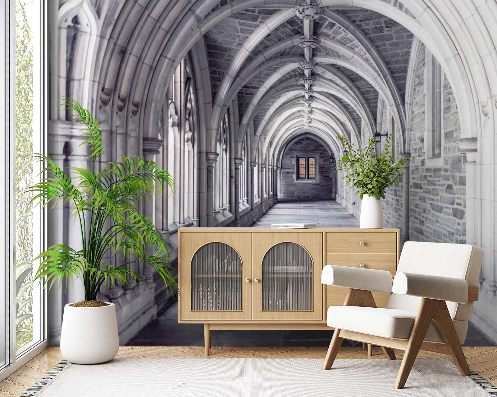 Fototapeta architektoniczne elementy pasażu