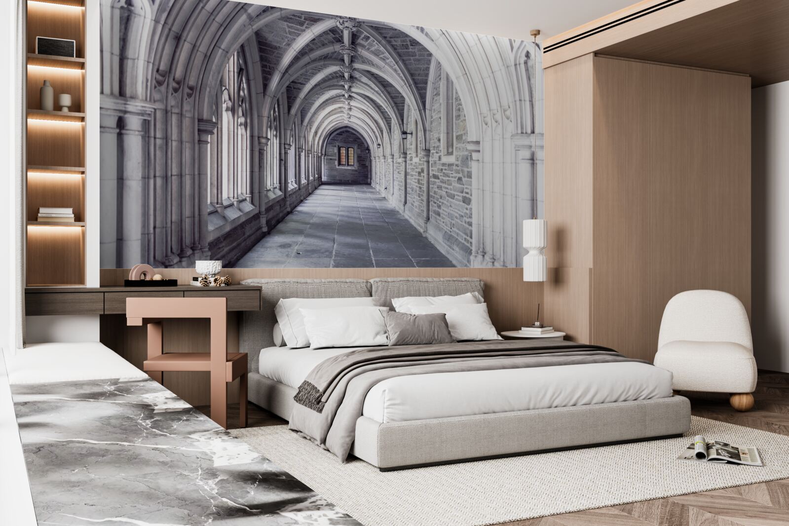 Fototapeta architektoniczne elementy pasażu