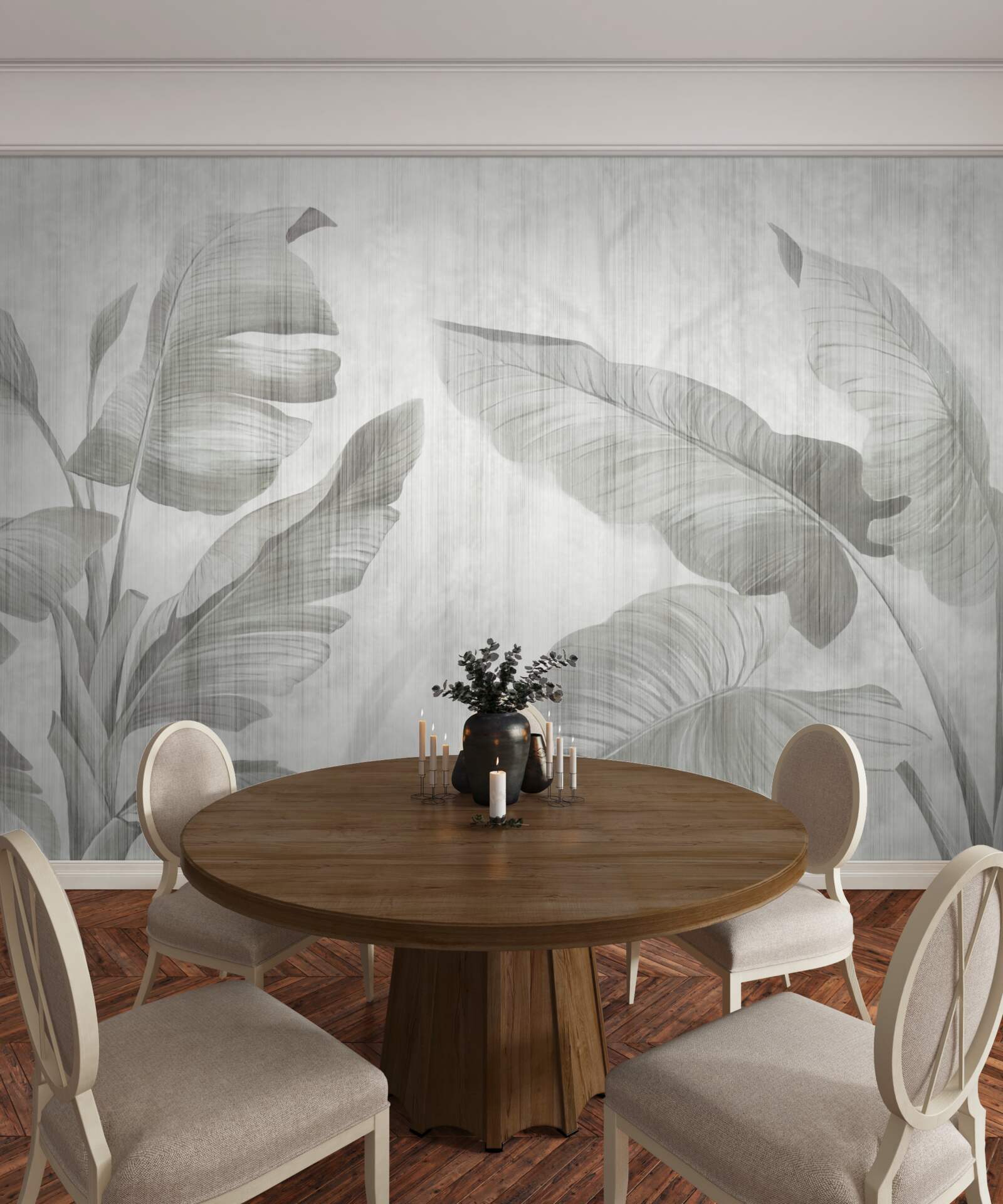Fototapeta liście palm tropikalnych