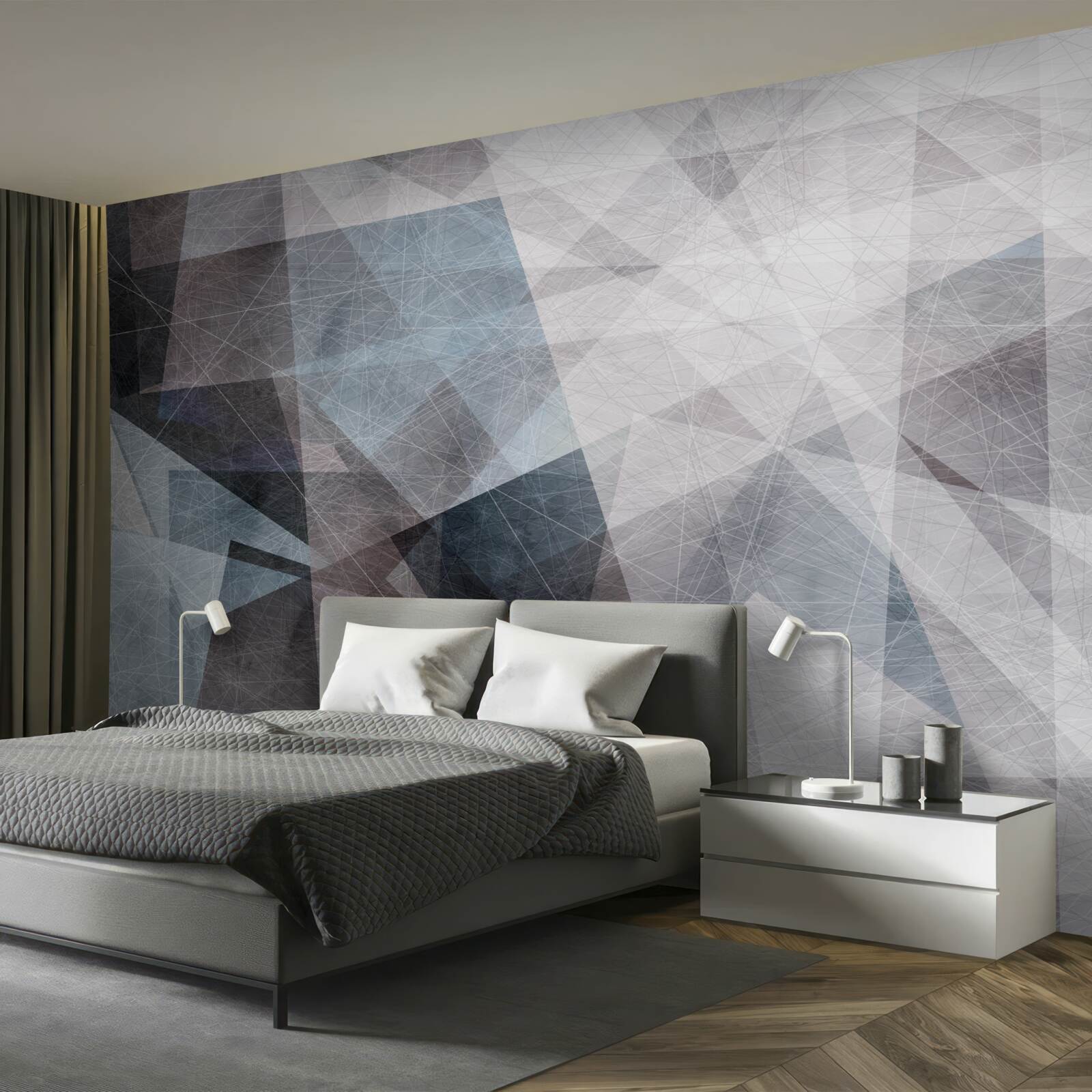 Fototapeta abstrakcyjny styl tła z elementami geometrycznymi