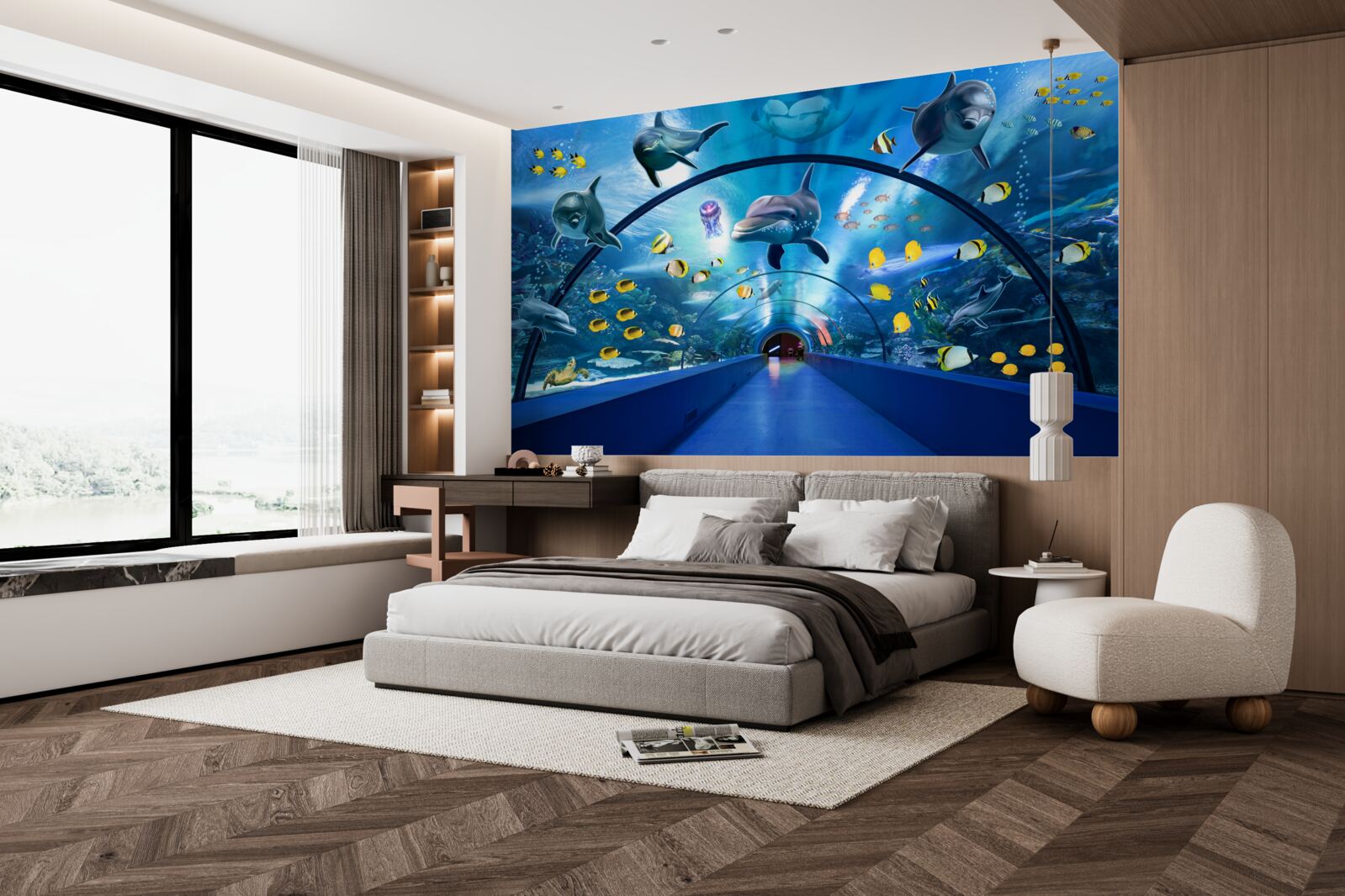 Fototapeta delfiny oceaniczne
