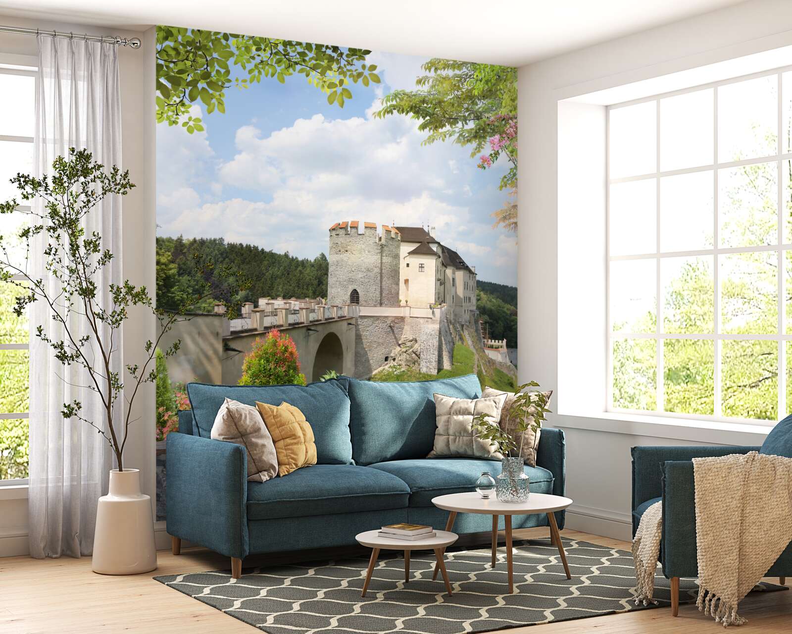 Fototapeta zamek sternberk w czechach