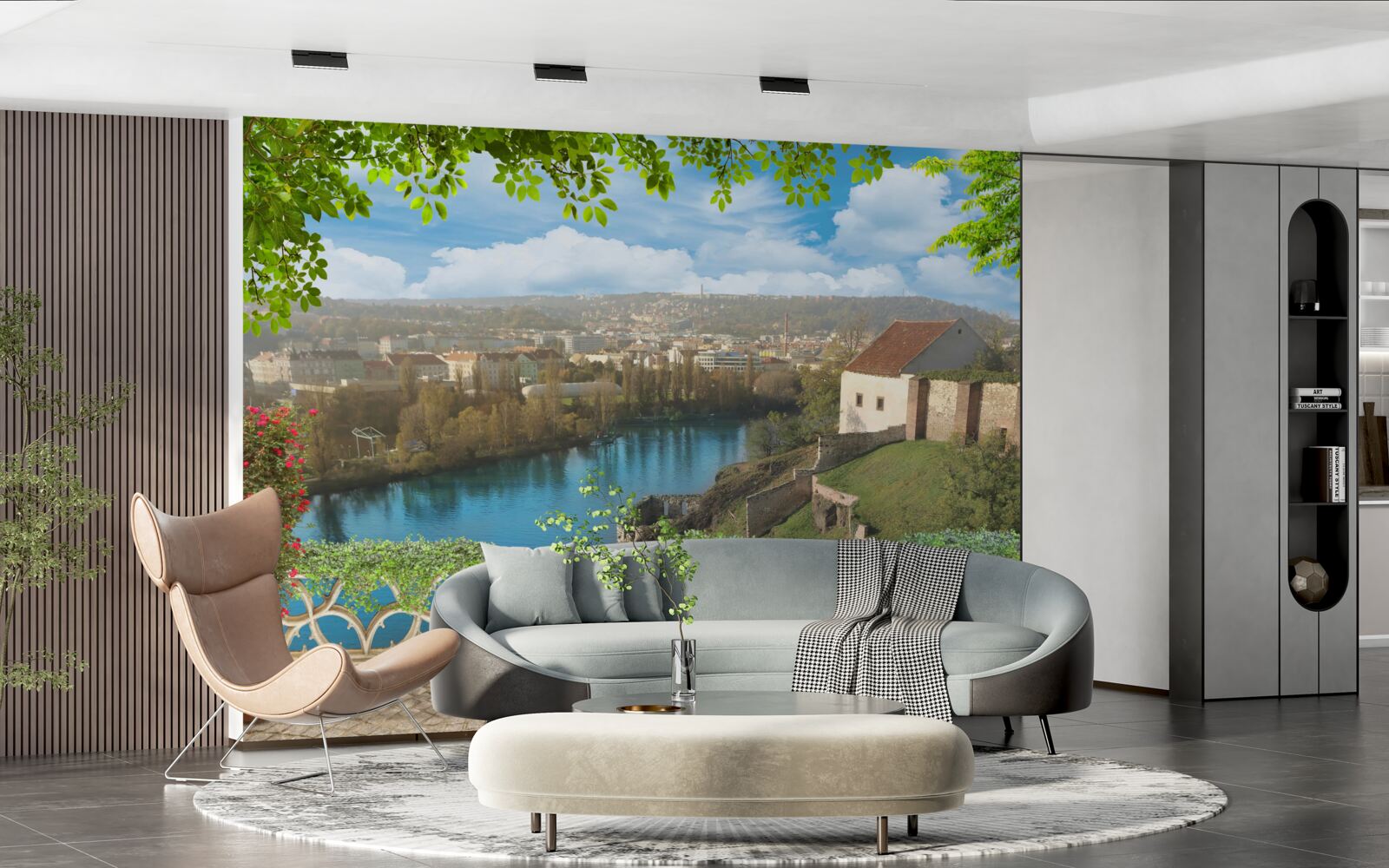 Fototapeta osada górska
