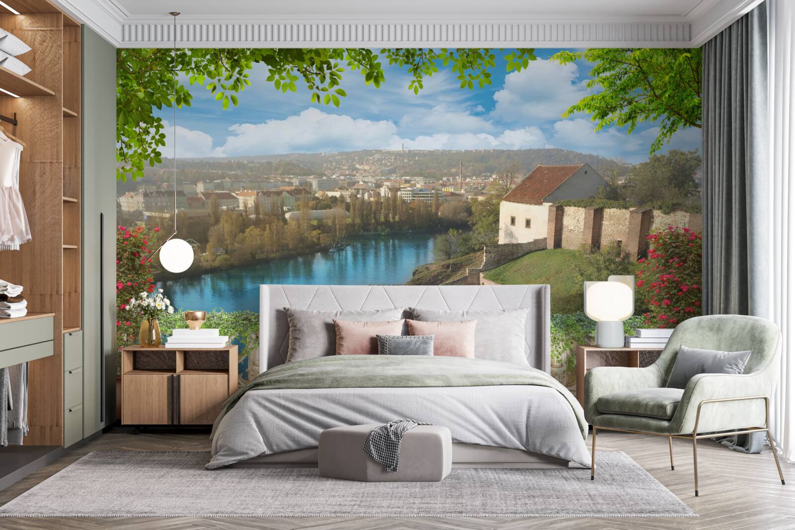 Fototapeta osada górska