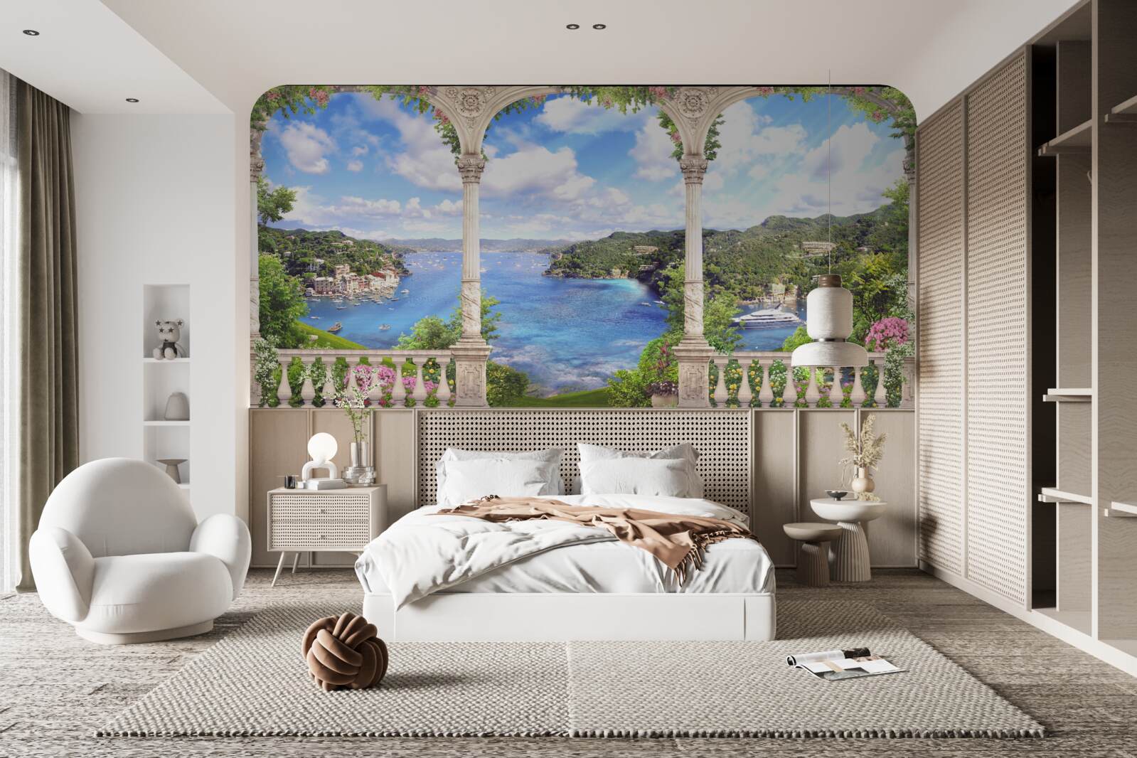 Fototapeta wspaniały pejzaż morski