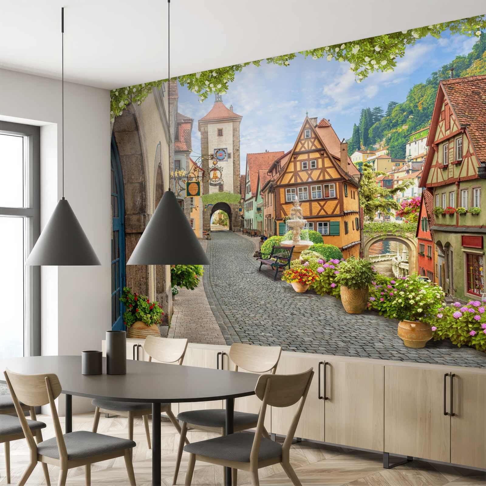 Fototapeta niesamowite miasto z historią