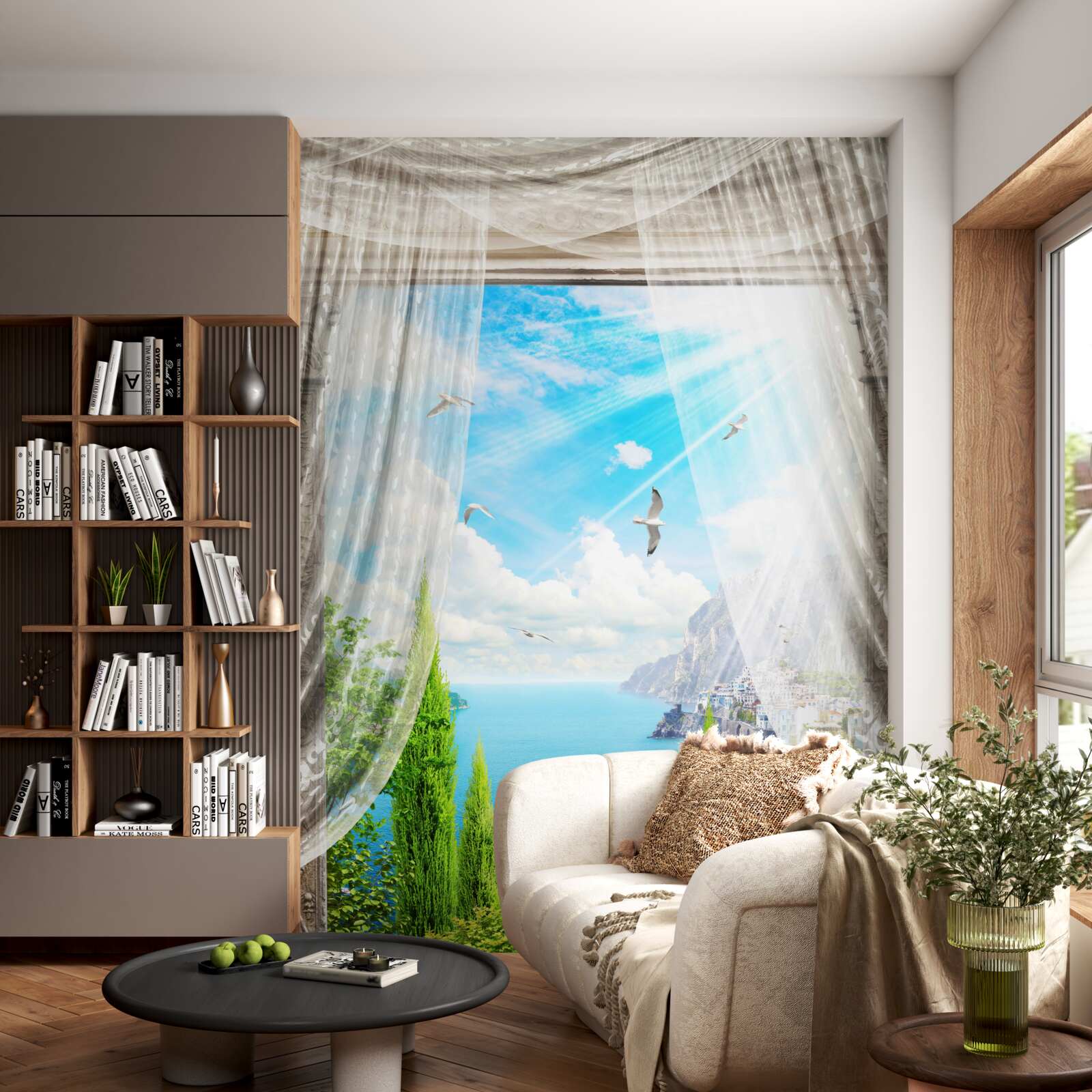 Fototapeta widok z okna