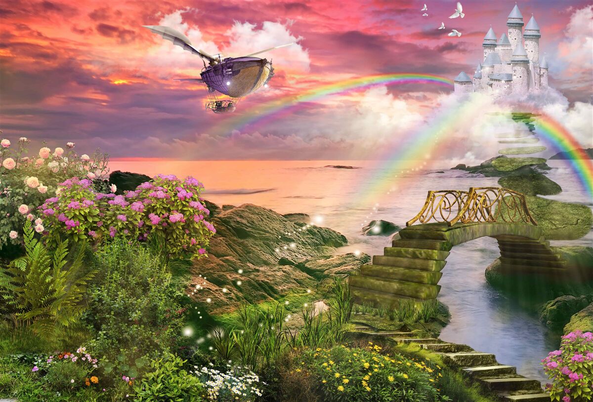 Fototapeta baśniowy świat fantasy