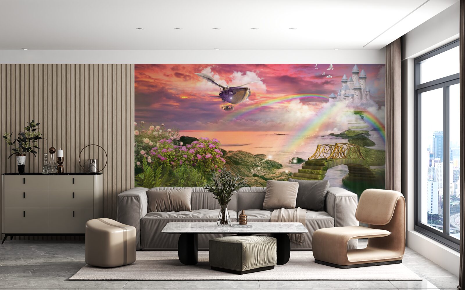 Fototapeta baśniowy świat fantasy