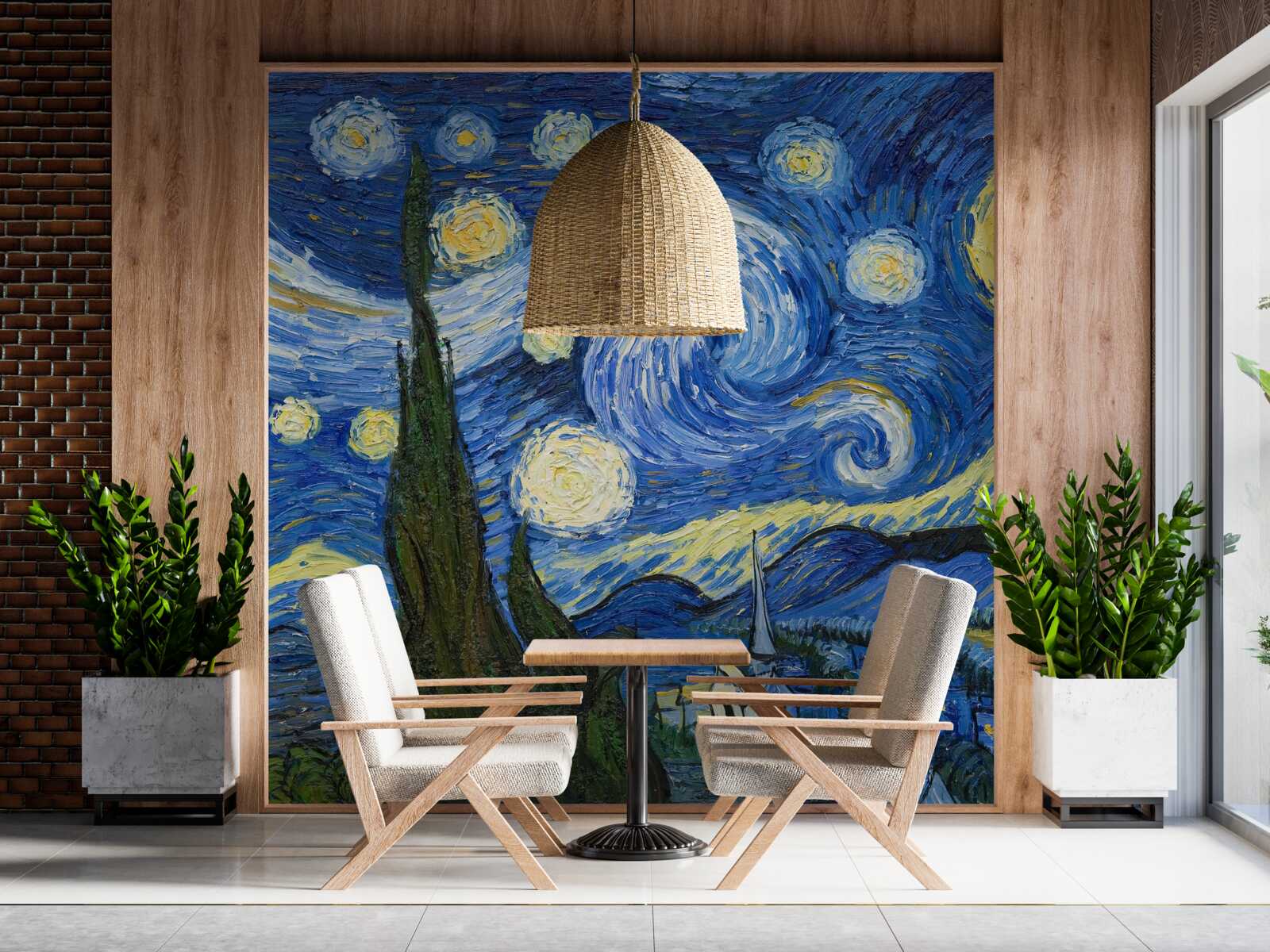 Fototapeta płótno namalowane przez van gogha