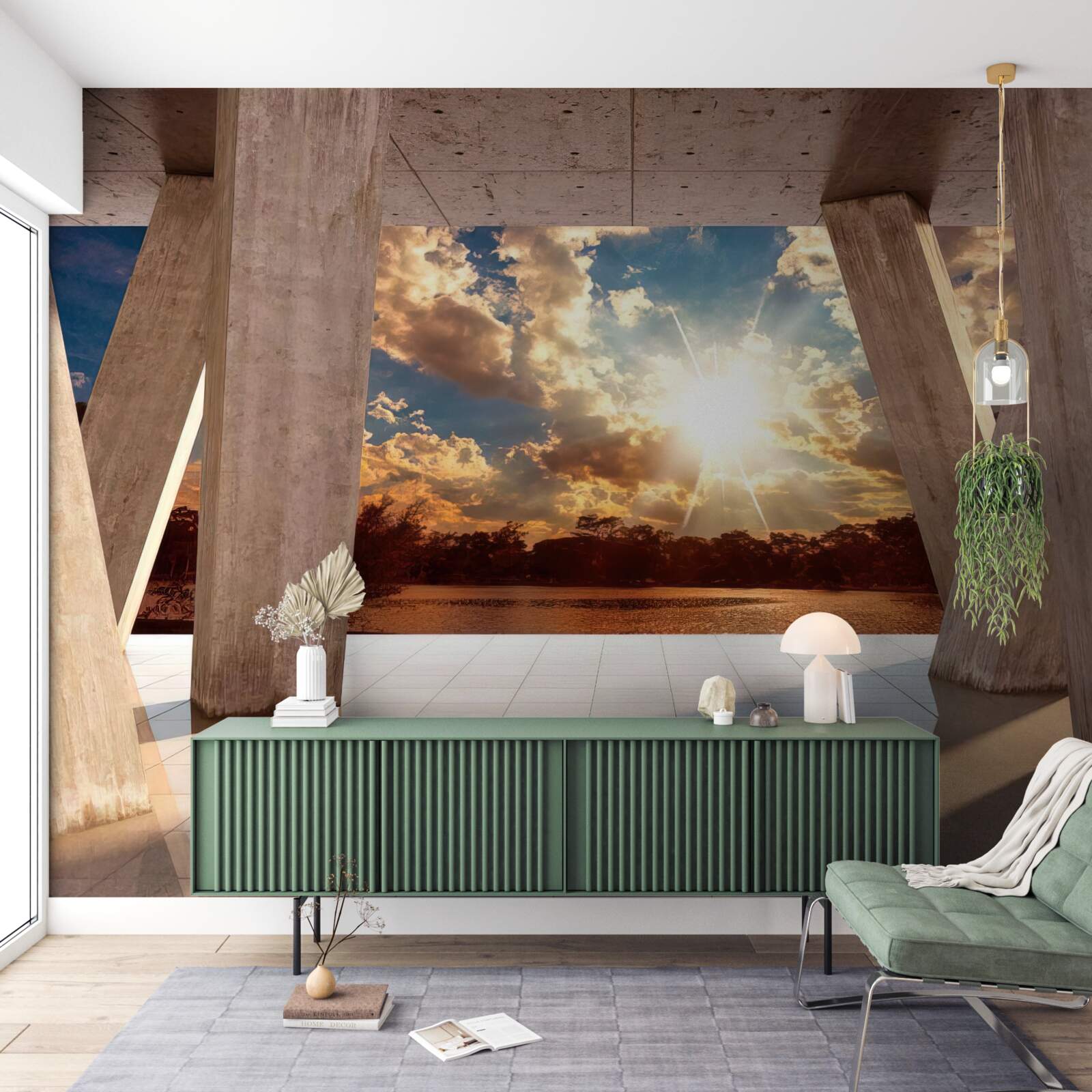 Fototapeta duże elementy konstrukcyjne budynku