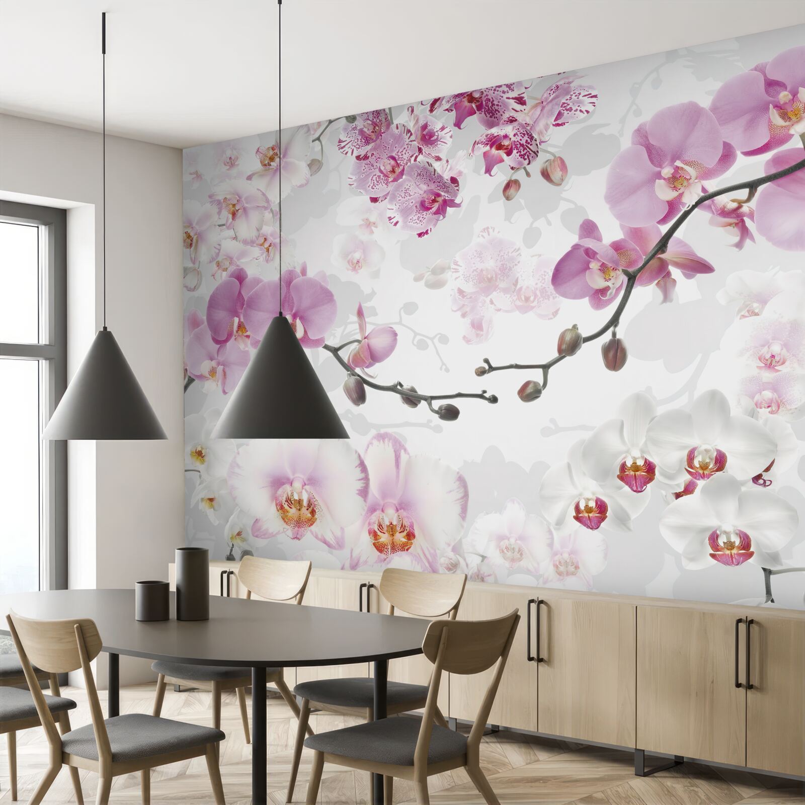 Fototapeta gałęzie orchidei