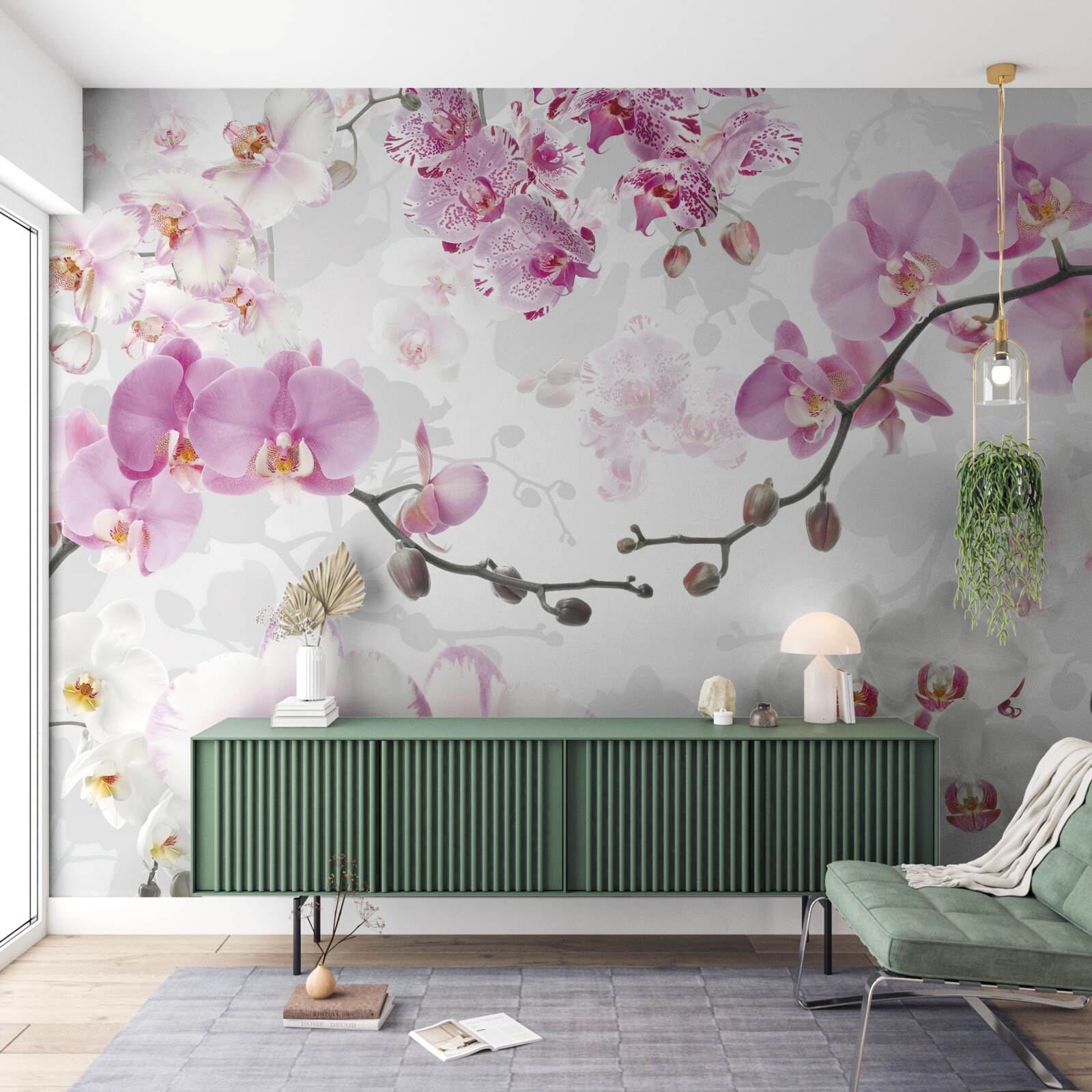 Fototapeta gałęzie orchidei