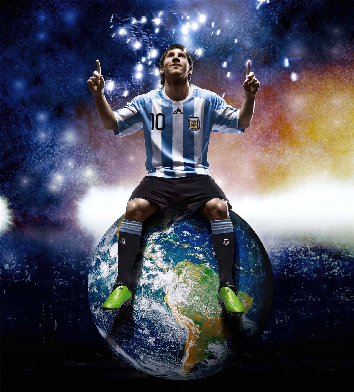 Fototapeta messi na ziemi