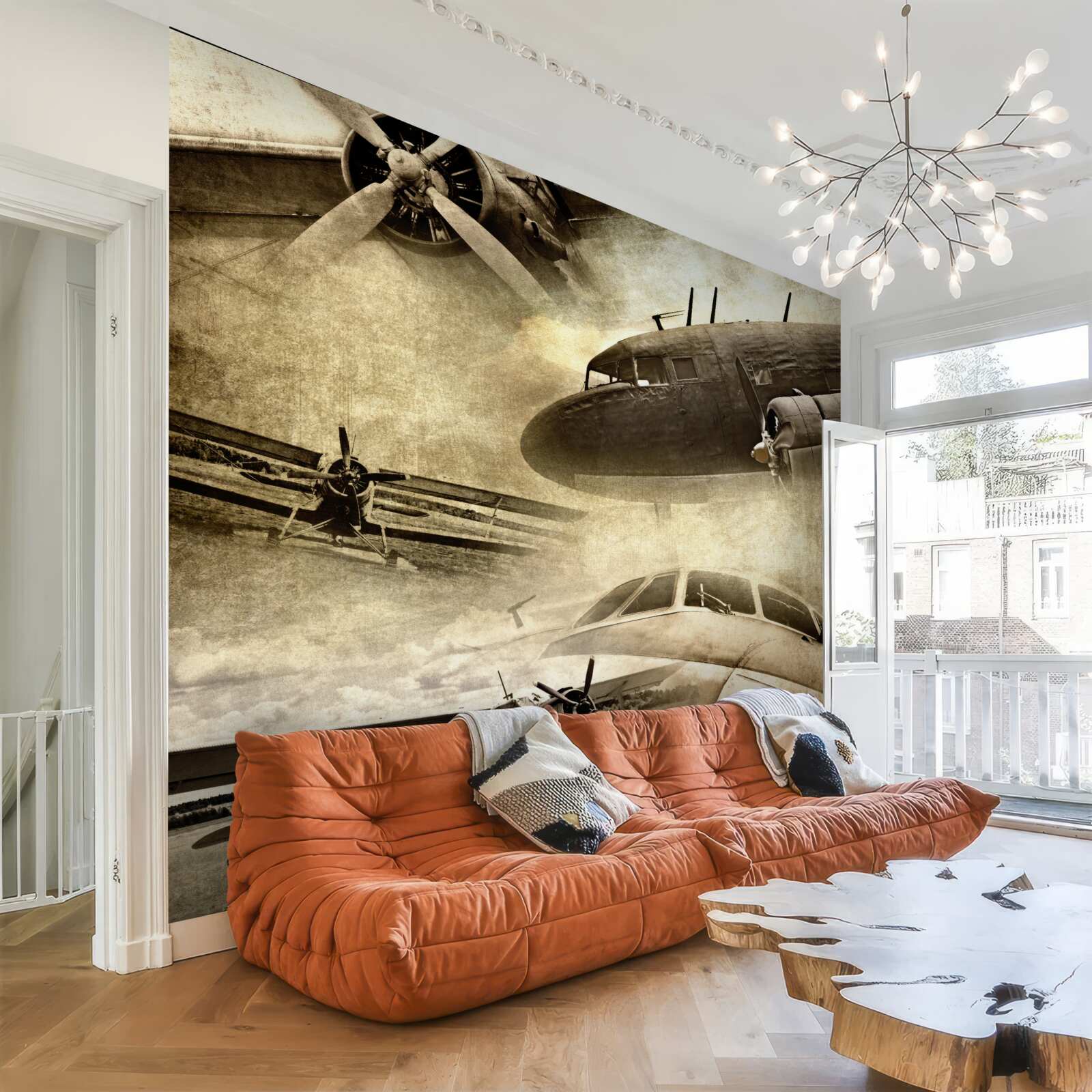 Fototapeta przedstawiony samolot