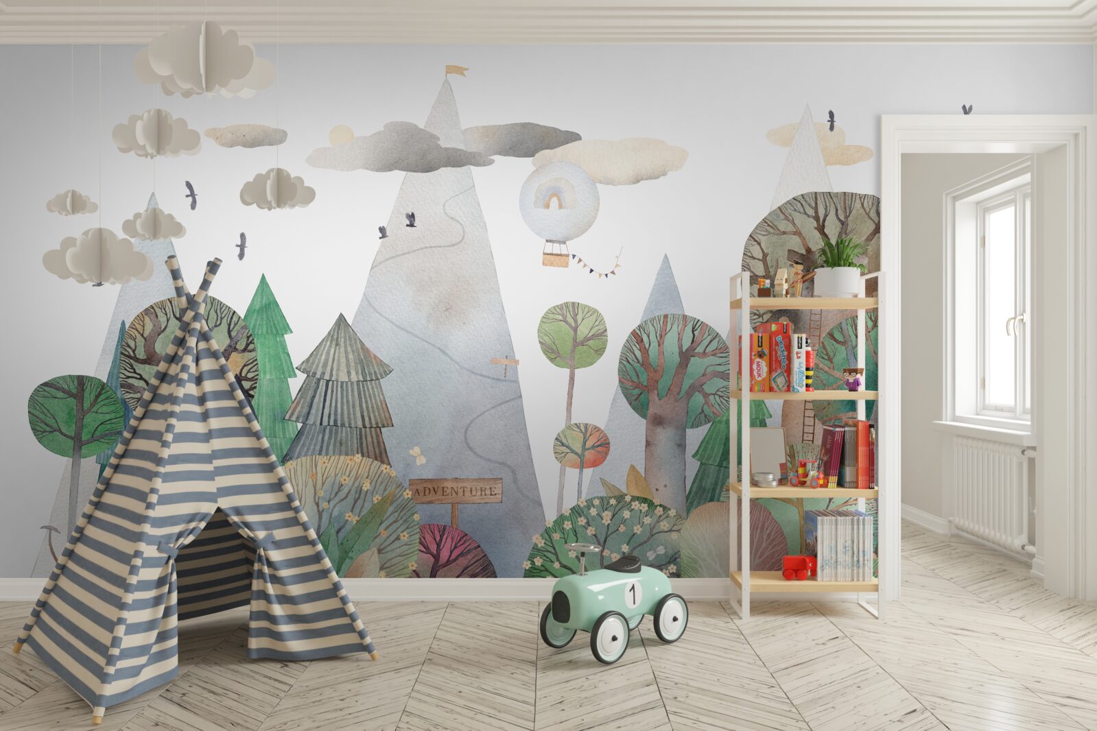 Fototapeta tajemniczy magiczny las