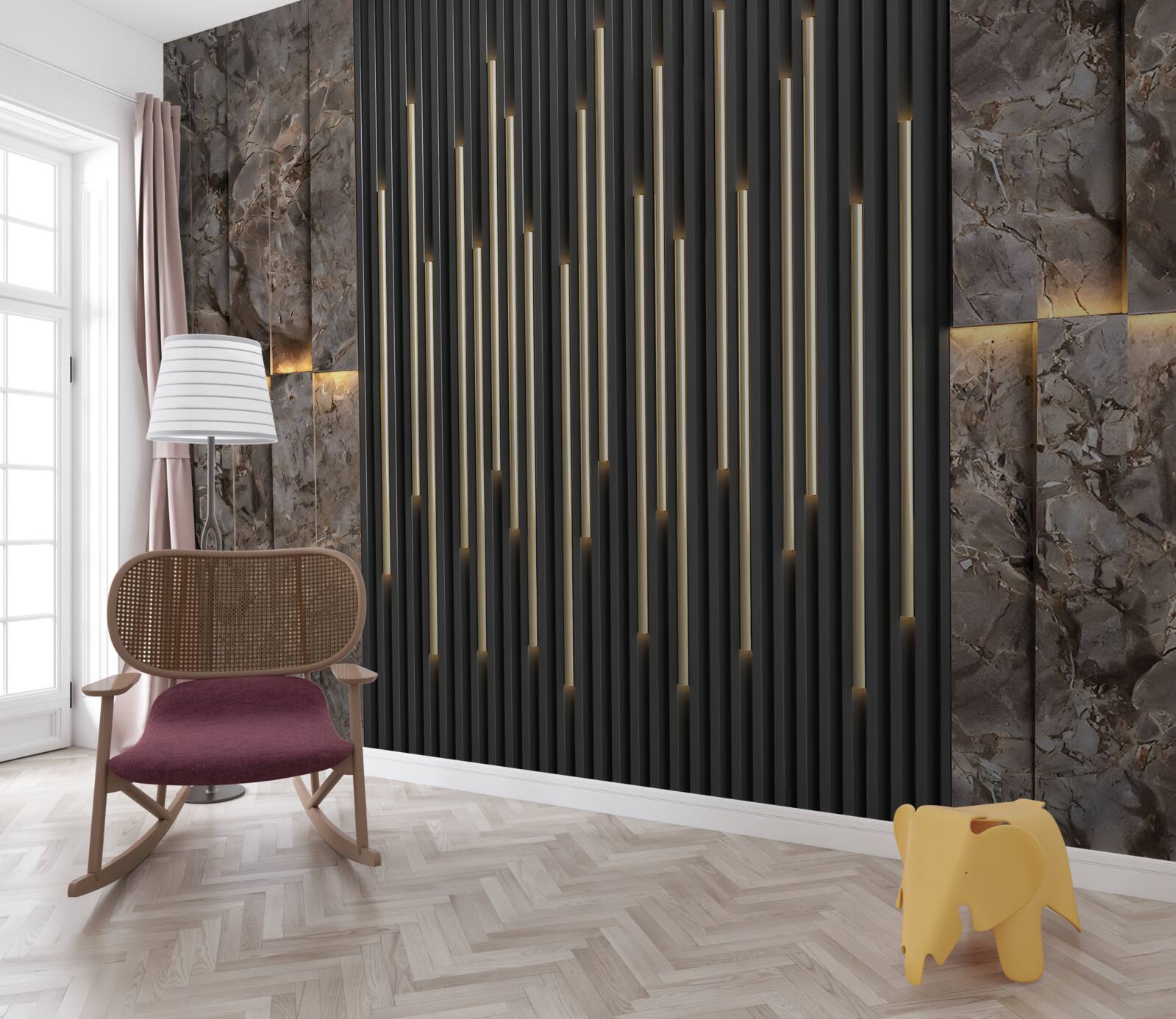 Fototapeta dekoracyjna transmisja dźwięku metodą surround
